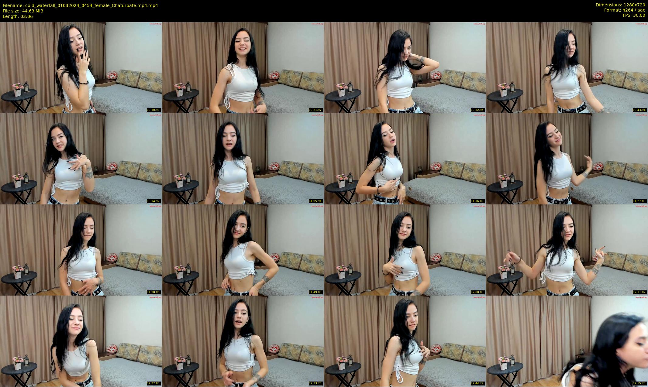 cold_waterfall — 4 minute Chaturbate female cam show recording, 720p, Mar 1, 2024