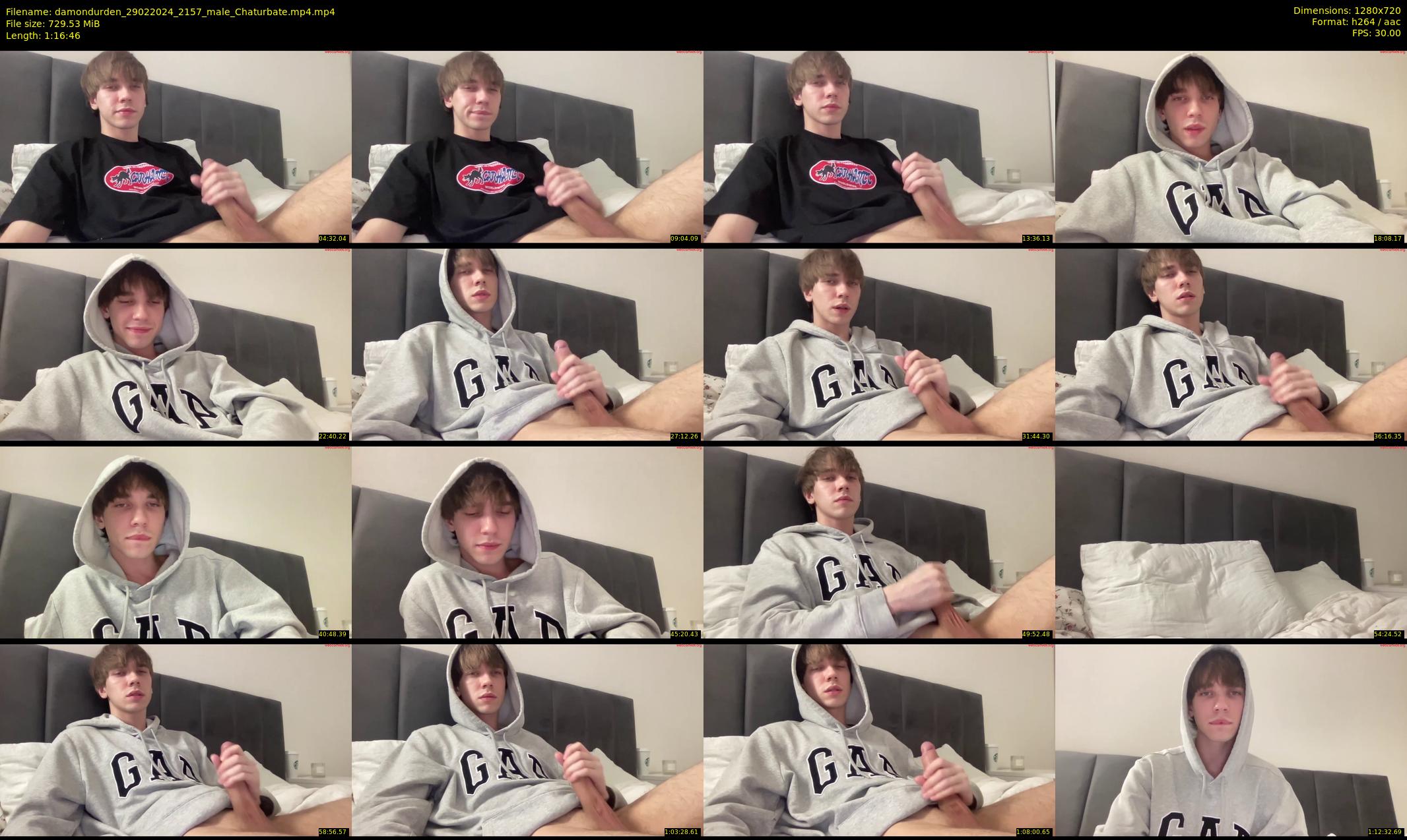 damondurden — 77 minute Chaturbate male cam show recording, 720p, Feb 29, 2024