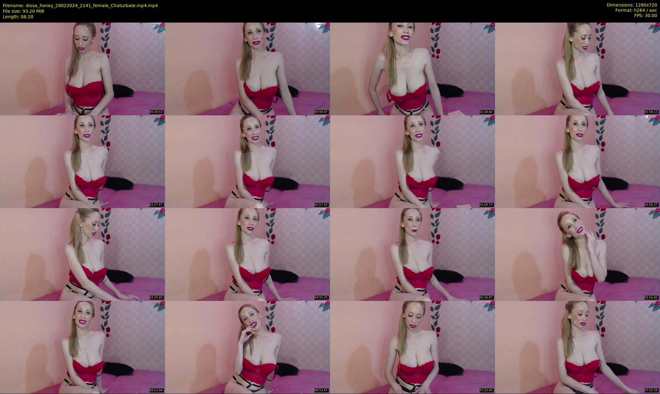 diosa_honey — 9 minute Chaturbate female cam show recording, 720p, Feb 29, 2024