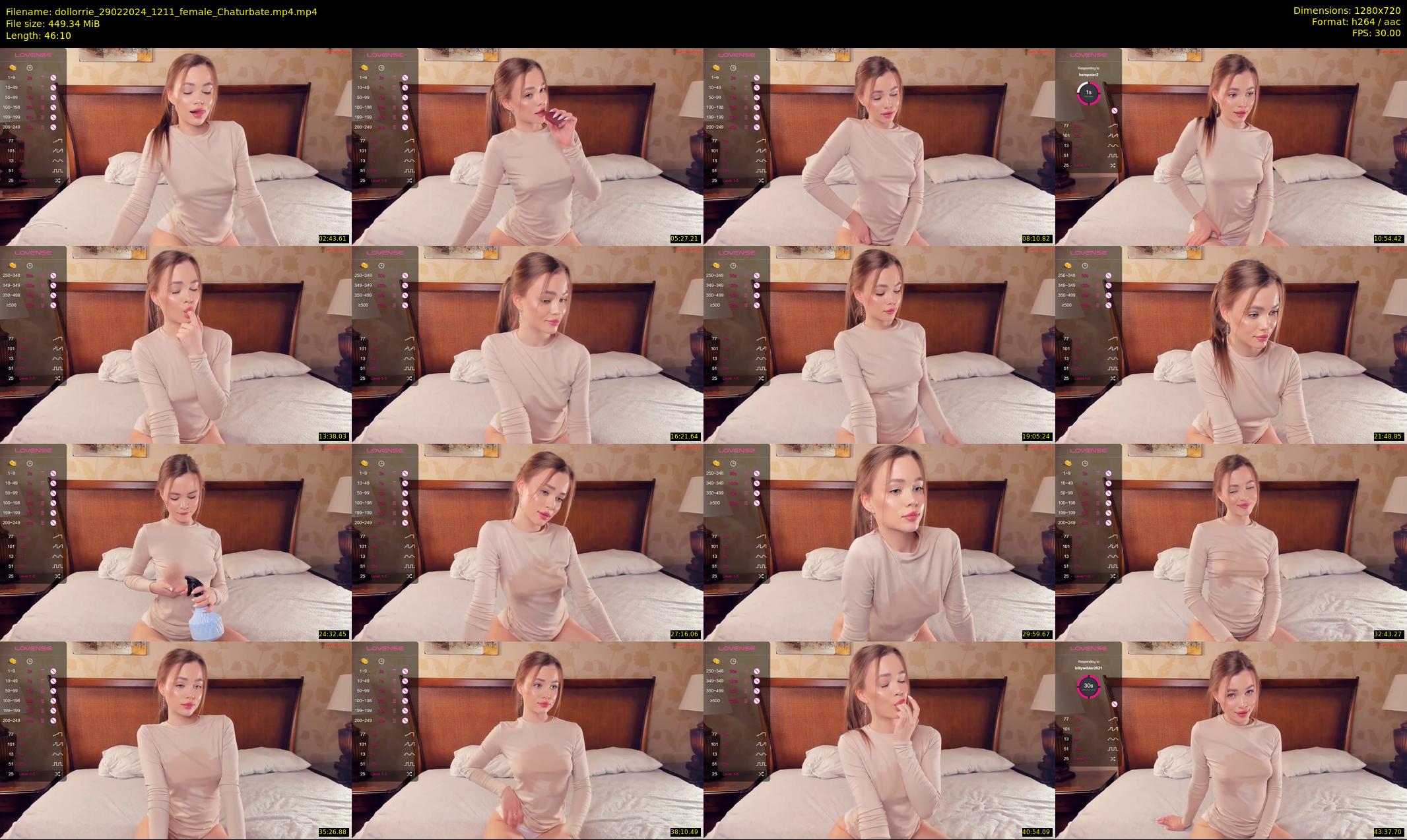 dollorrie — 47 minute Chaturbate couple cam show recording, 720p, Feb 29, 2024
