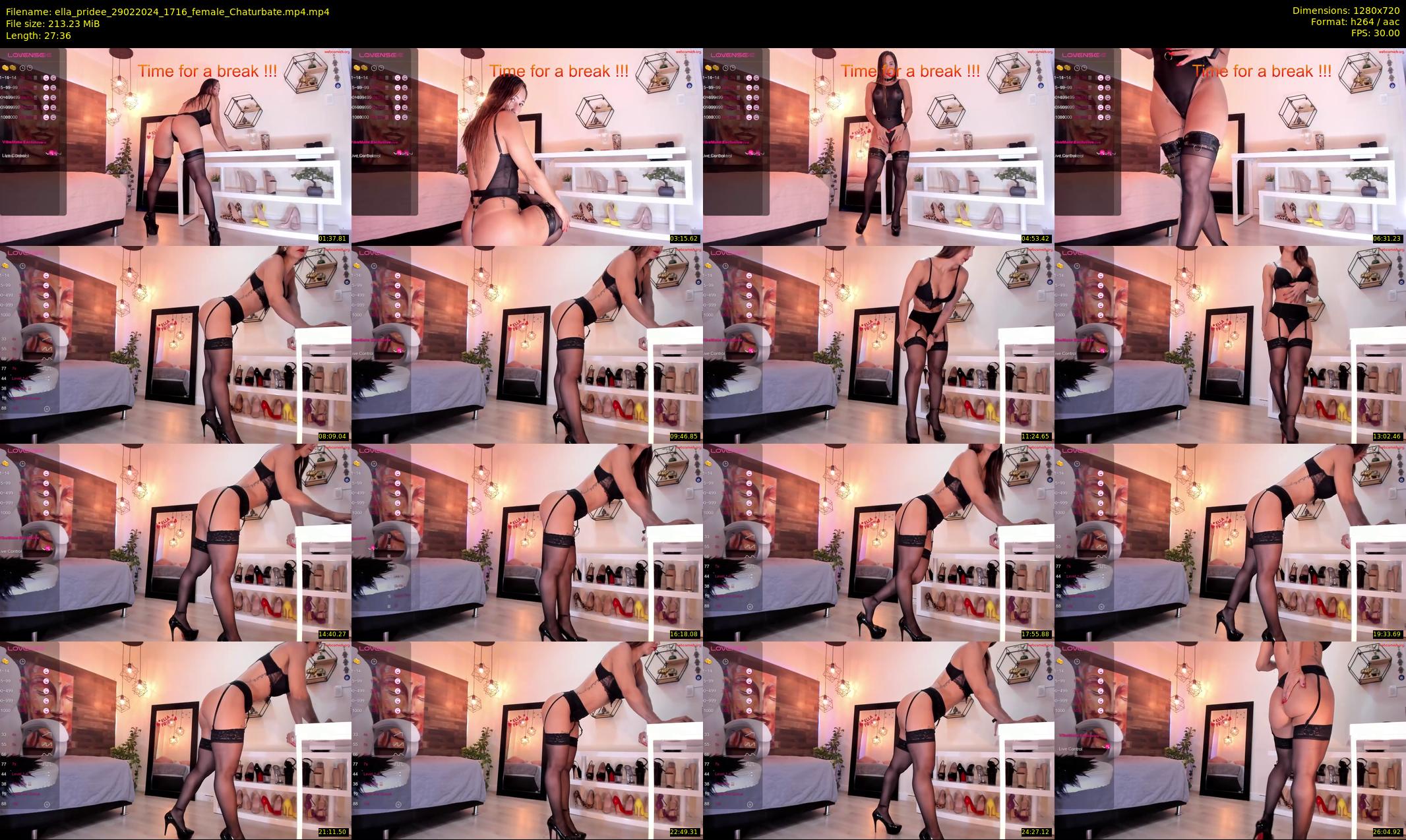 ella_pridee — 28 minute Chaturbate female cam show recording, 720p, Feb 29, 2024