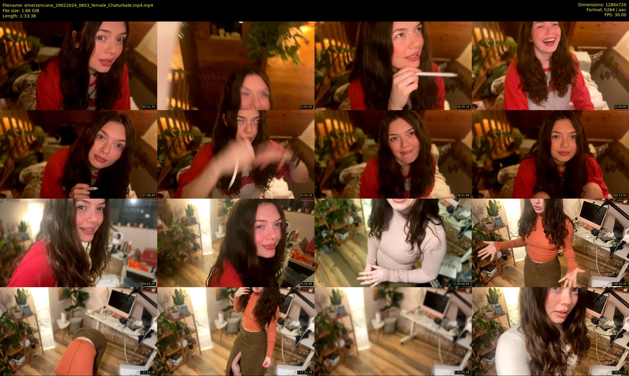 emersoncane — 94 minute Chaturbate female cam show recording, 720p, Feb 29, 2024