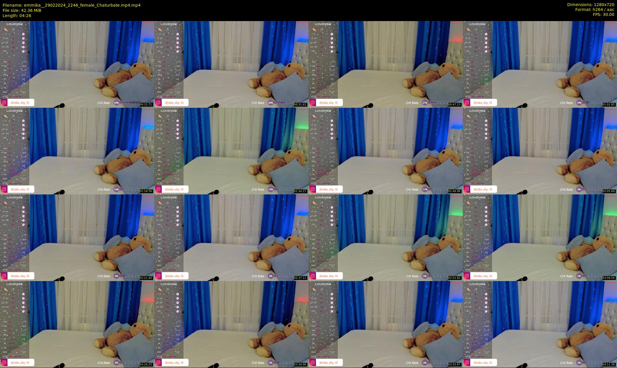 emmika_ — 5 minute Chaturbate female cam show recording, 720p, Feb 29, 2024