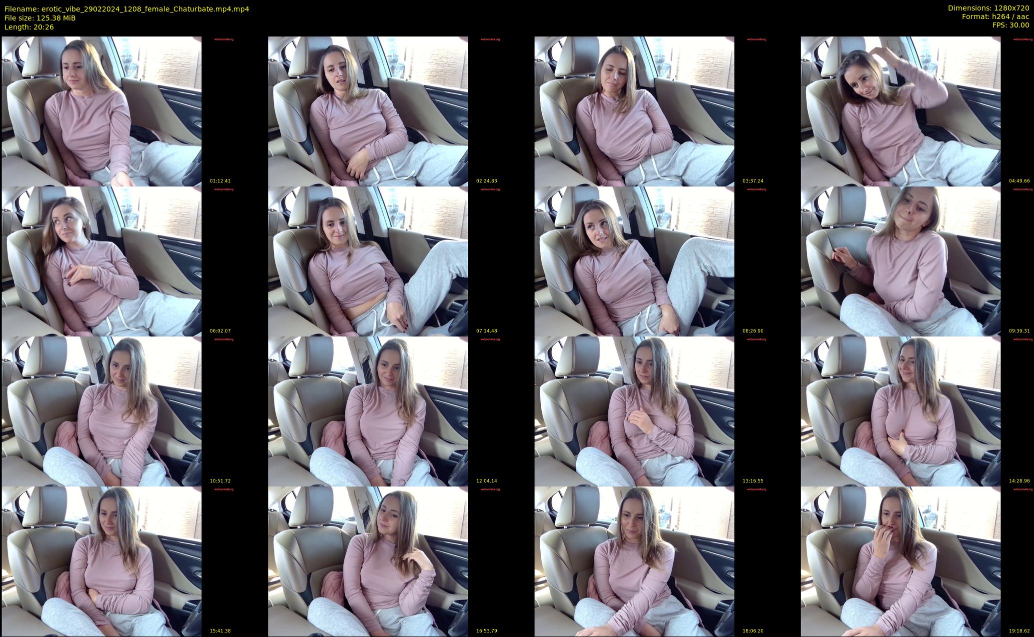 erotic_vibe — 21 minute Chaturbate female cam show recording, 720p, Feb 29, 2024