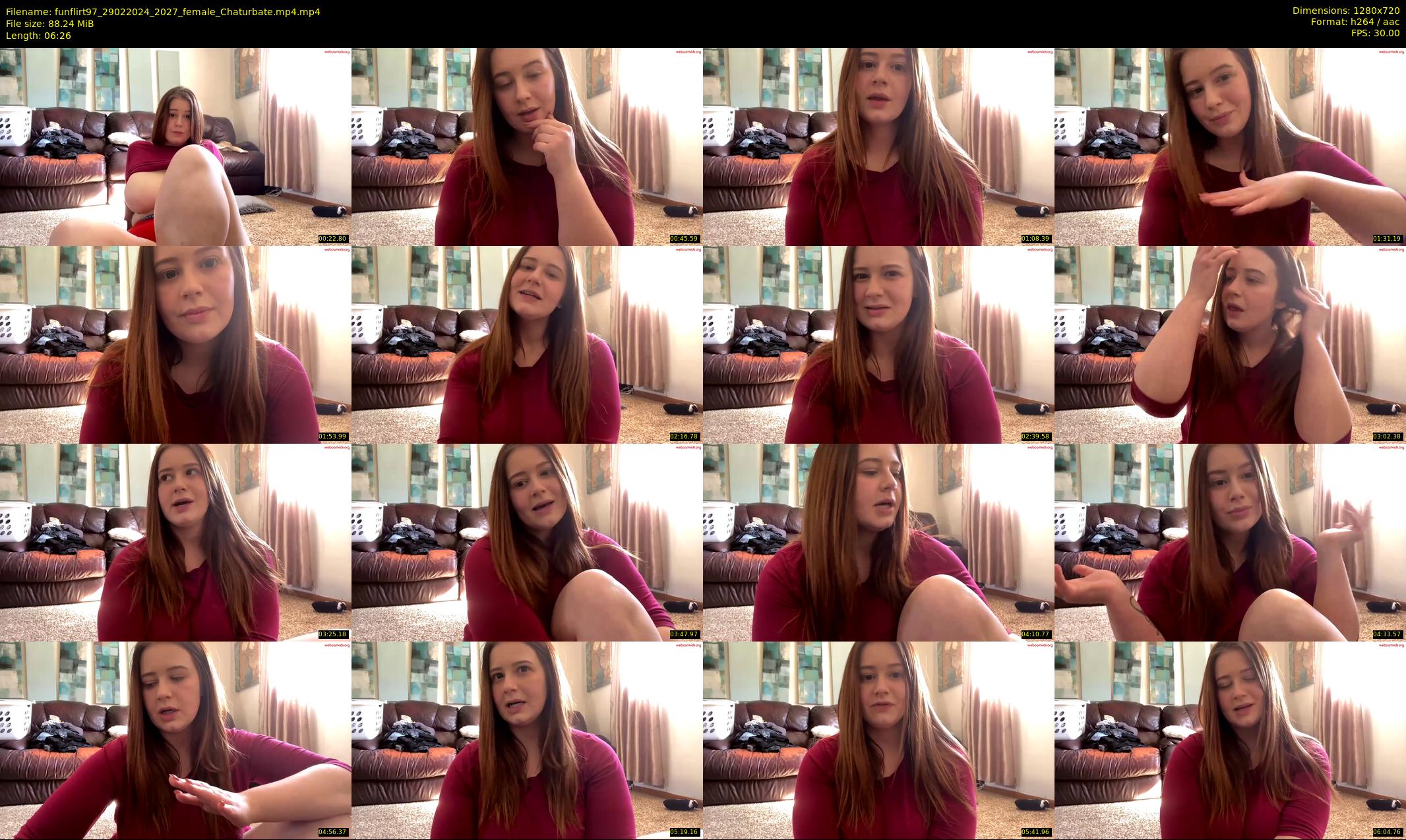 funflirt97 — 7 minute Chaturbate female cam show recording, 720p, Feb 29, 2024