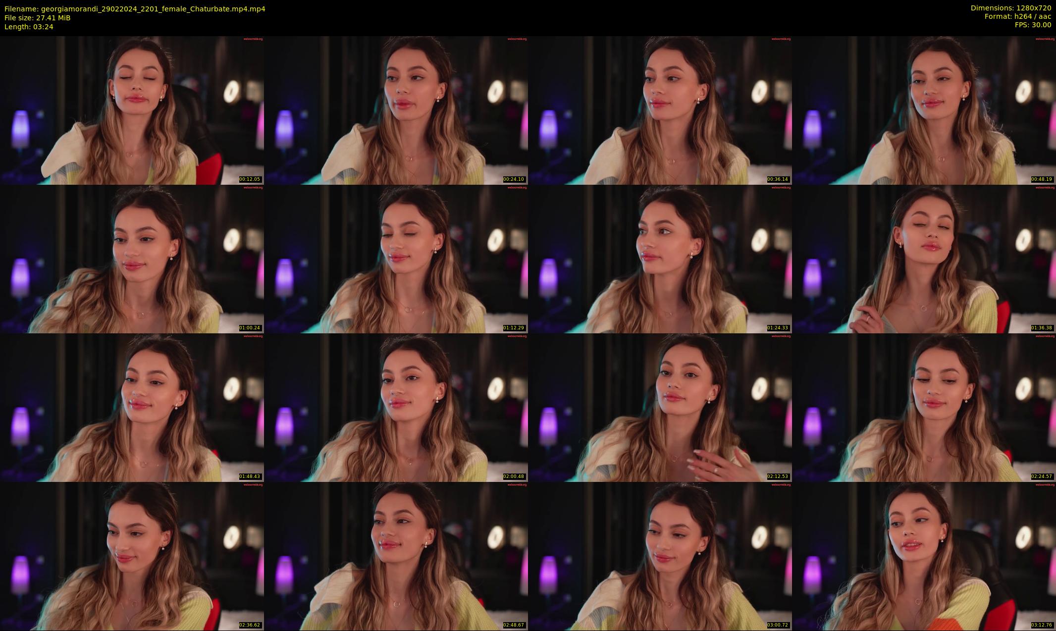 georgiamorandi — 4 minute Chaturbate female cam show recording, 720p, Feb 29, 2024