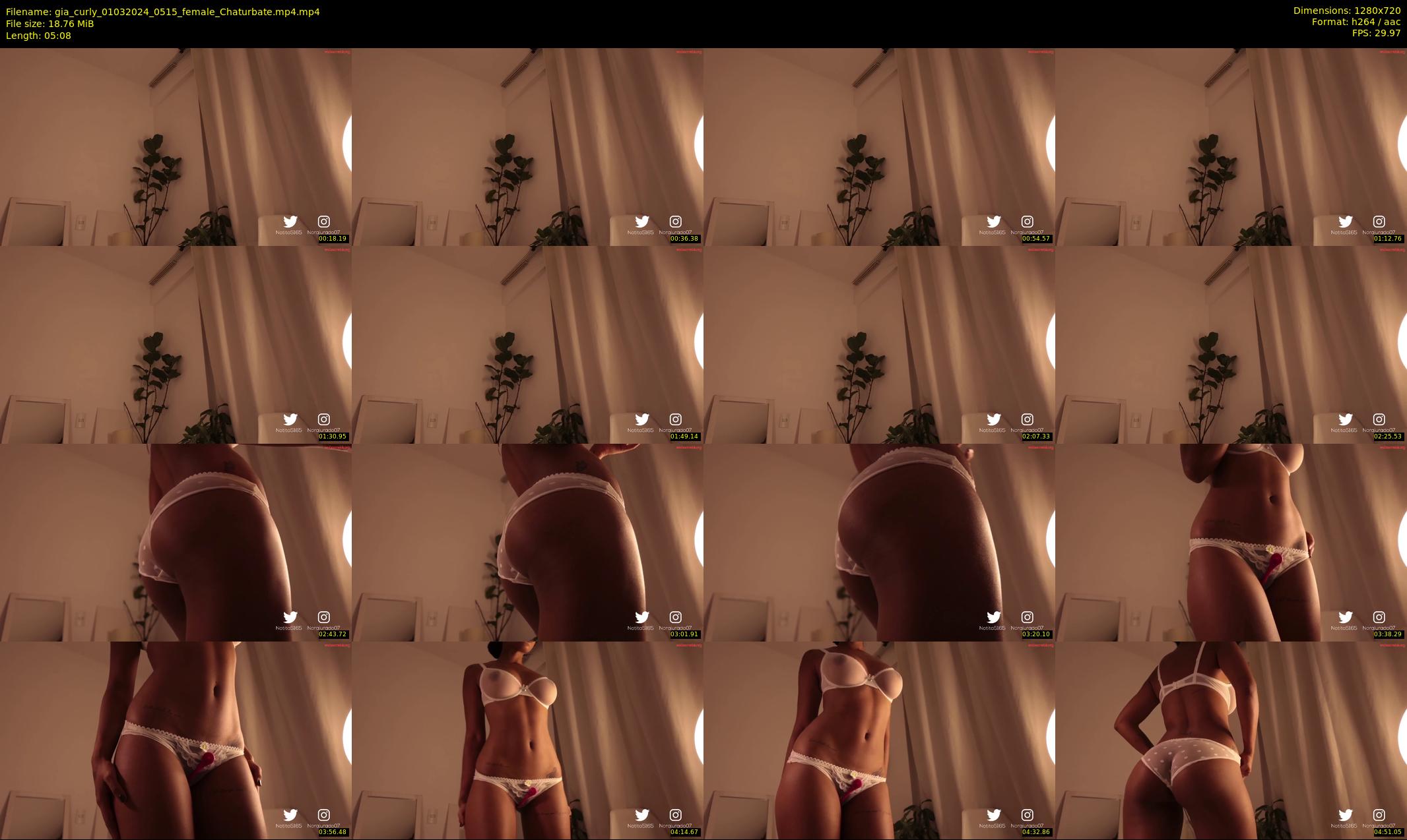 gia_curly — 6 minute Chaturbate female cam show recording, 720p, Mar 1, 2024