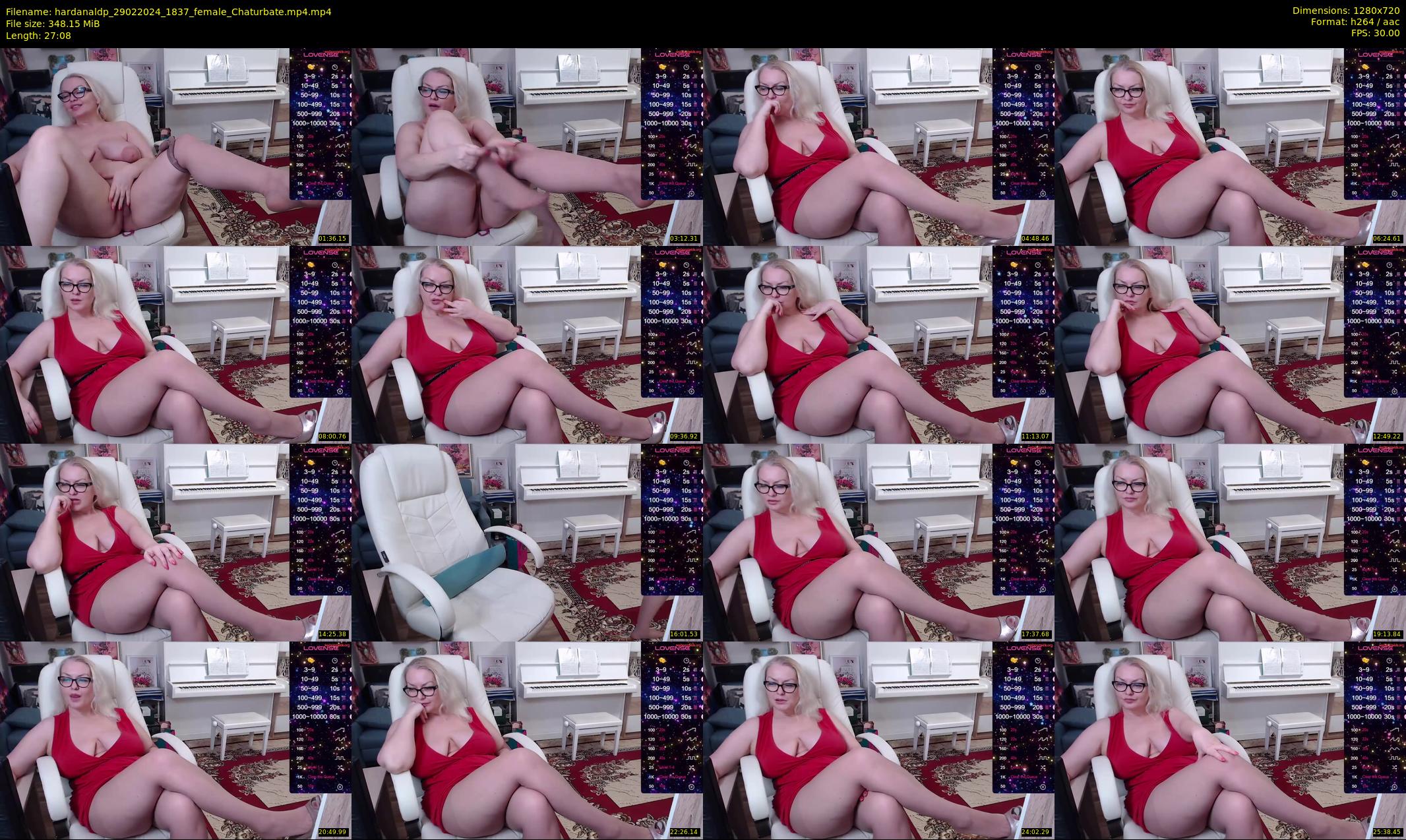 hardanaldp — 28 minute Chaturbate female cam show recording, 720p, Feb 29, 2024