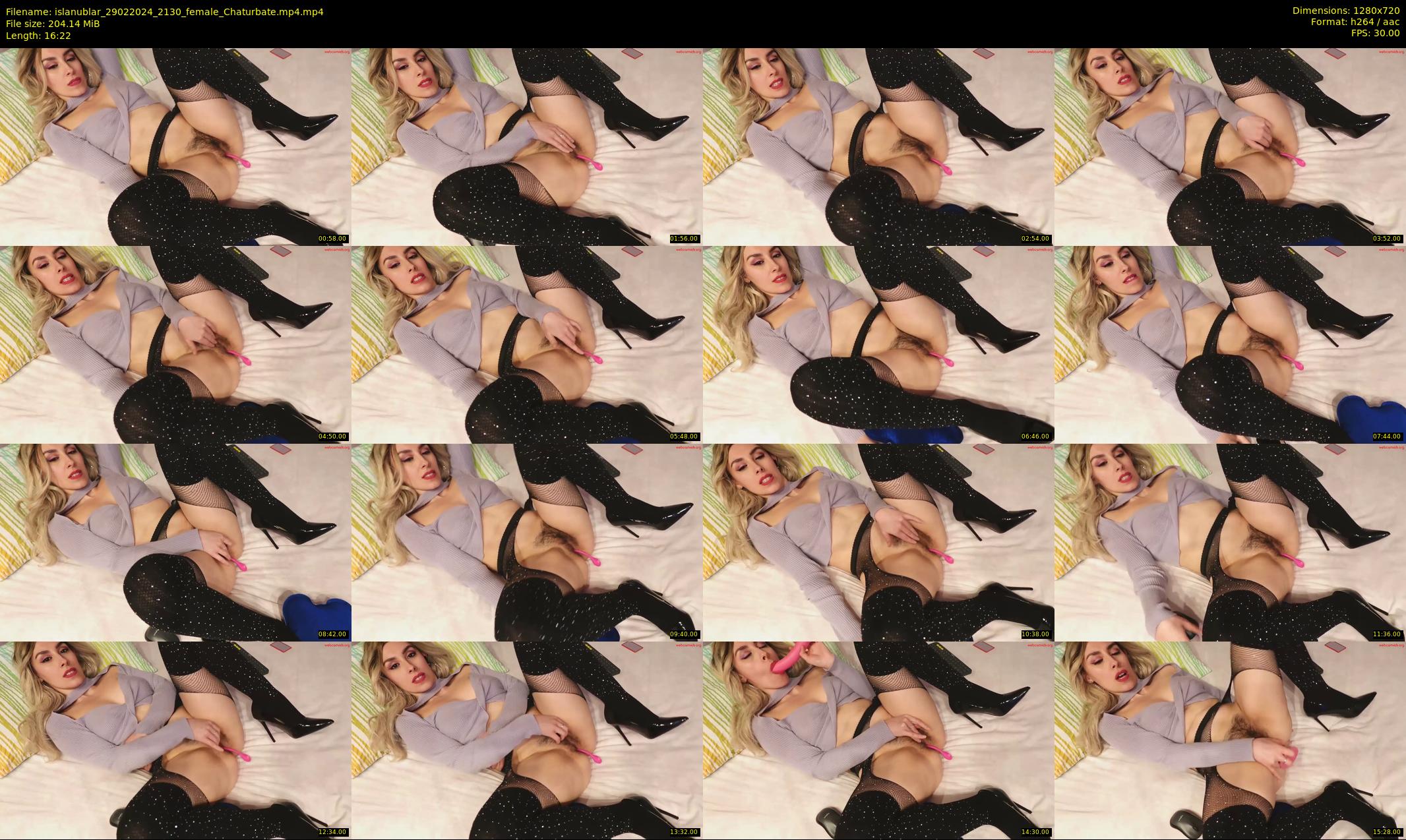 islanublar — 17 minute Chaturbate female cam show recording, 720p, Feb 29, 2024