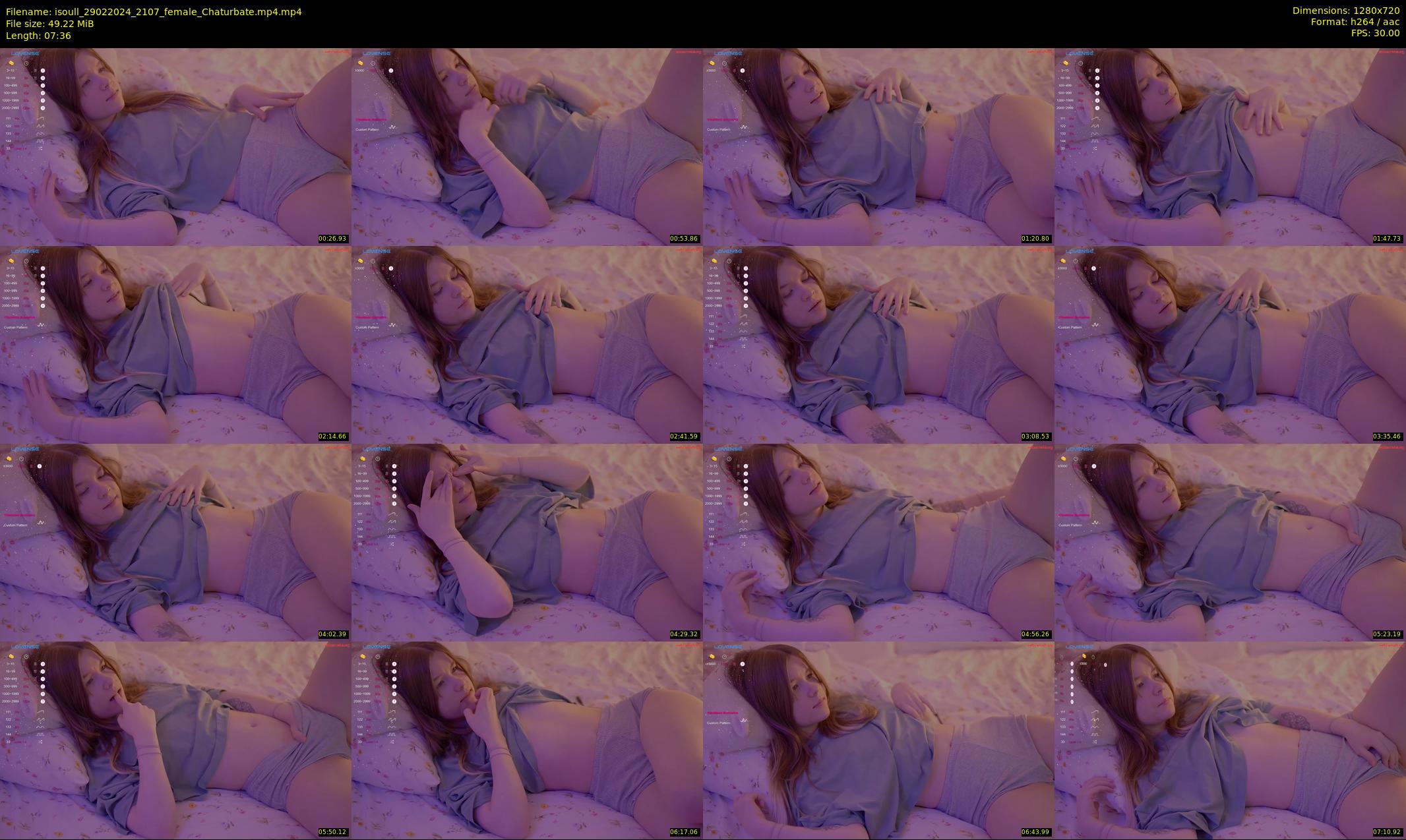 isoull — 8 minute Chaturbate female cam show recording, 720p, Feb 29, 2024