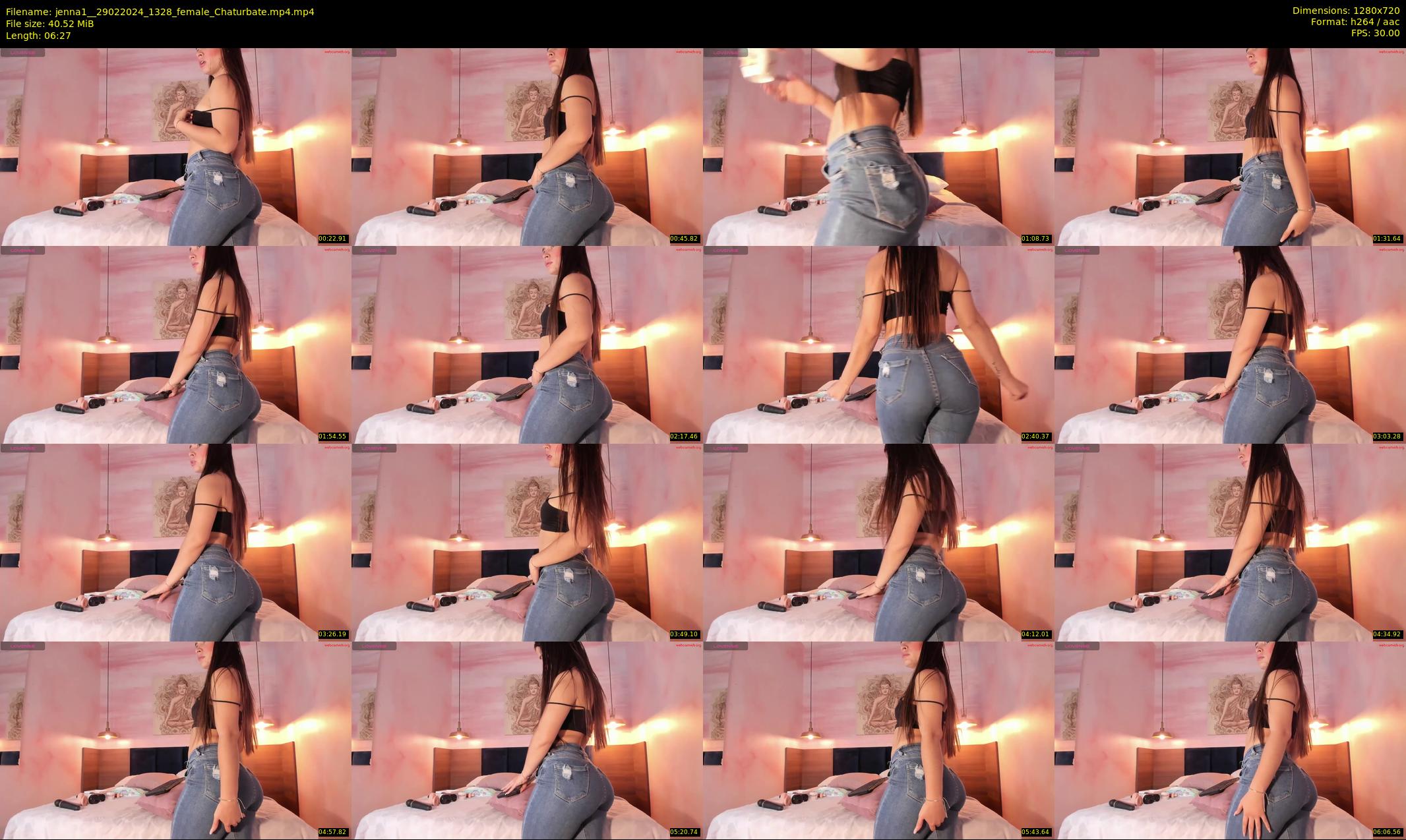 jenna1_ — 7 minute Chaturbate female cam show recording, 720p, Feb 29, 2024