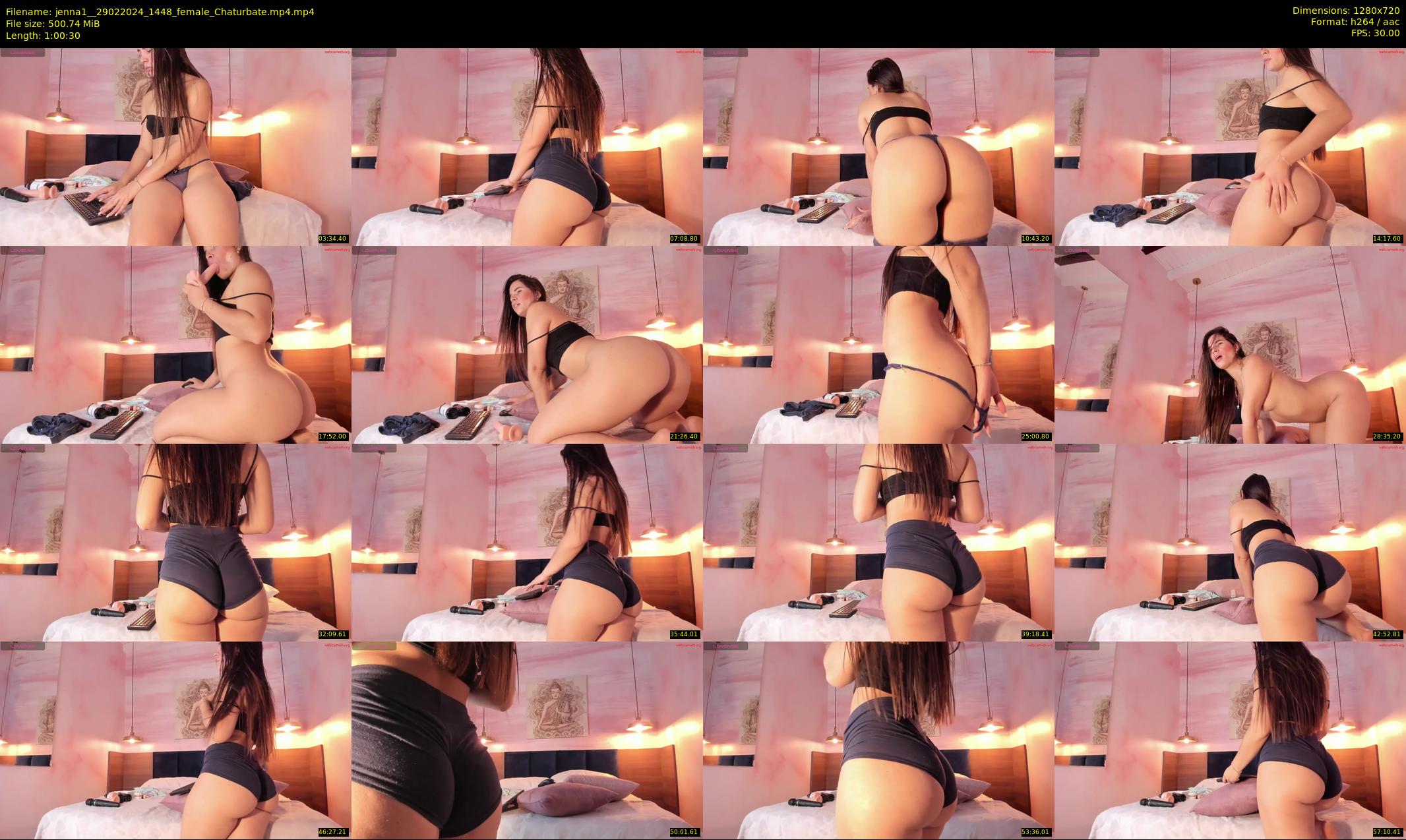 jenna1_ — 61 minute Chaturbate female cam show recording, 720p, Feb 29, 2024