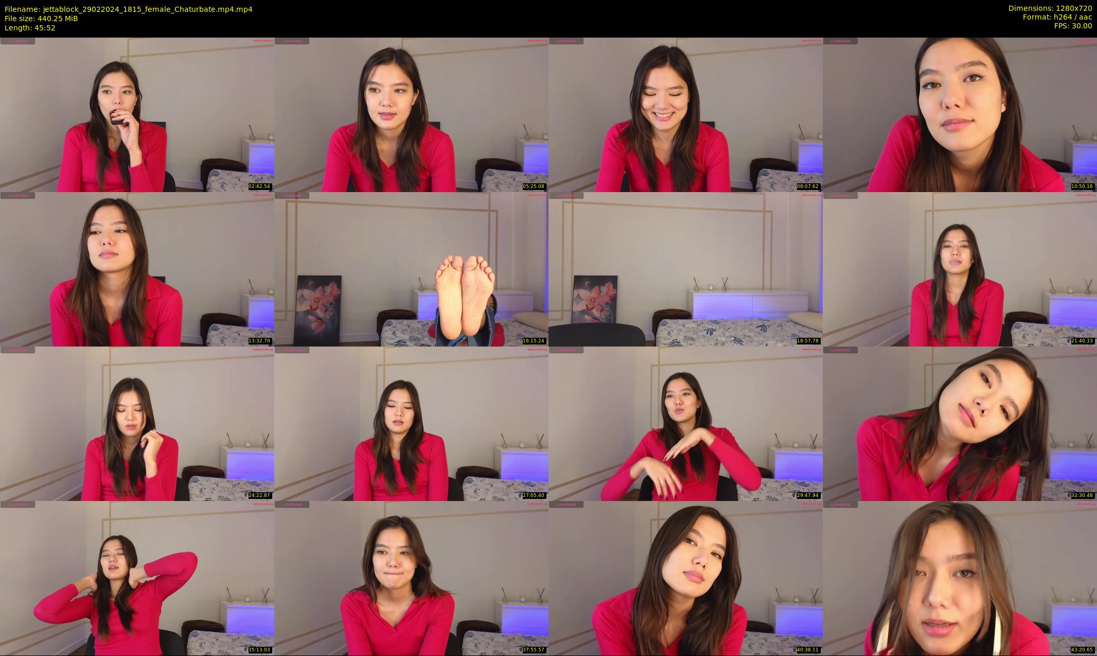 jettablock — 46 minute Chaturbate female cam show recording, 720p, Feb 29, 2024