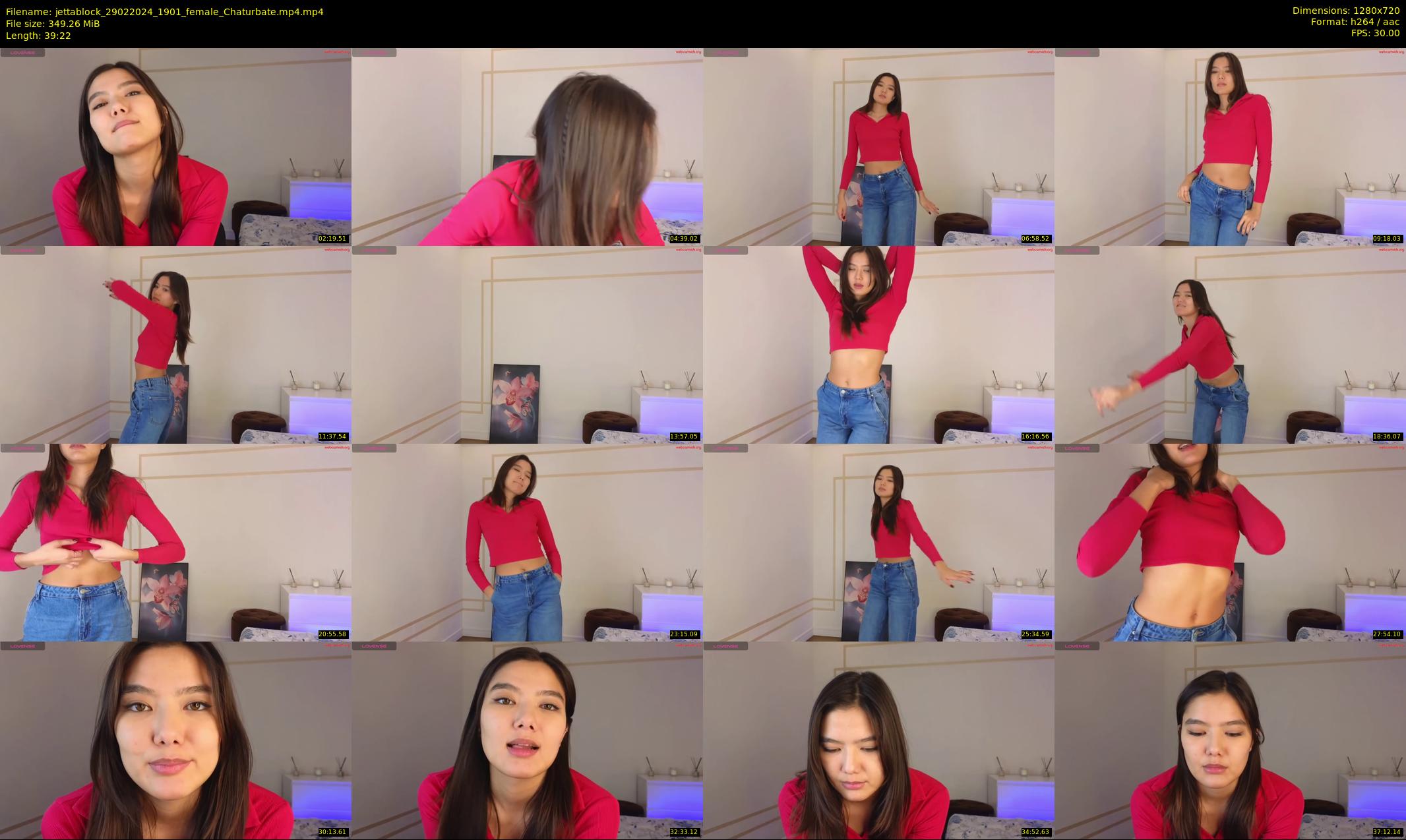 jettablock — 40 minute Chaturbate female cam show recording, 720p, Feb 29, 2024