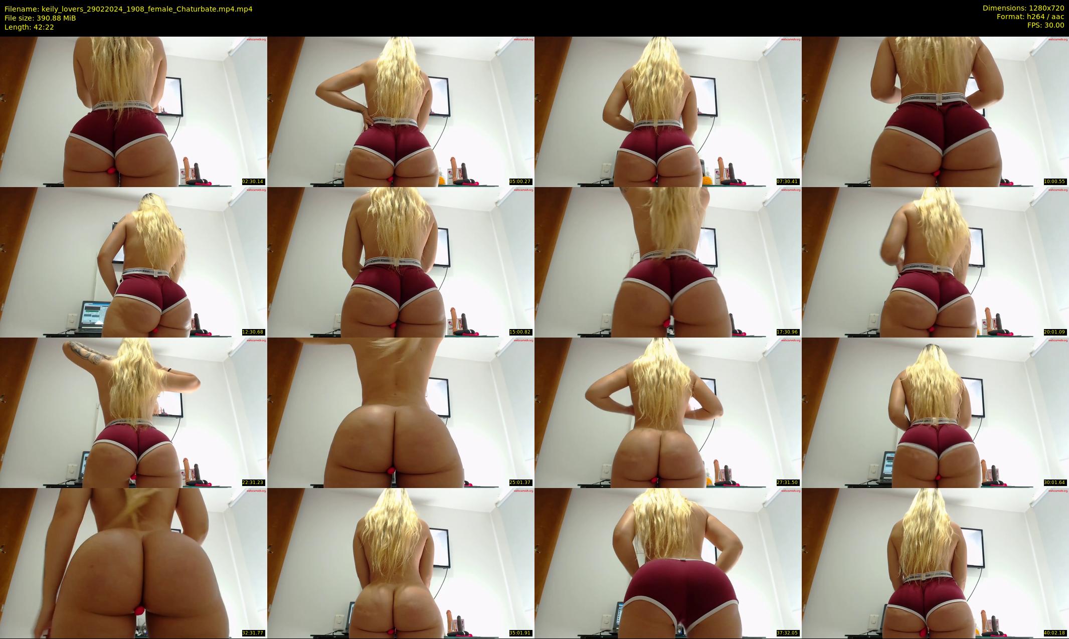 keily_lovers — 43 minute Chaturbate female cam show recording, 720p, Feb 29, 2024