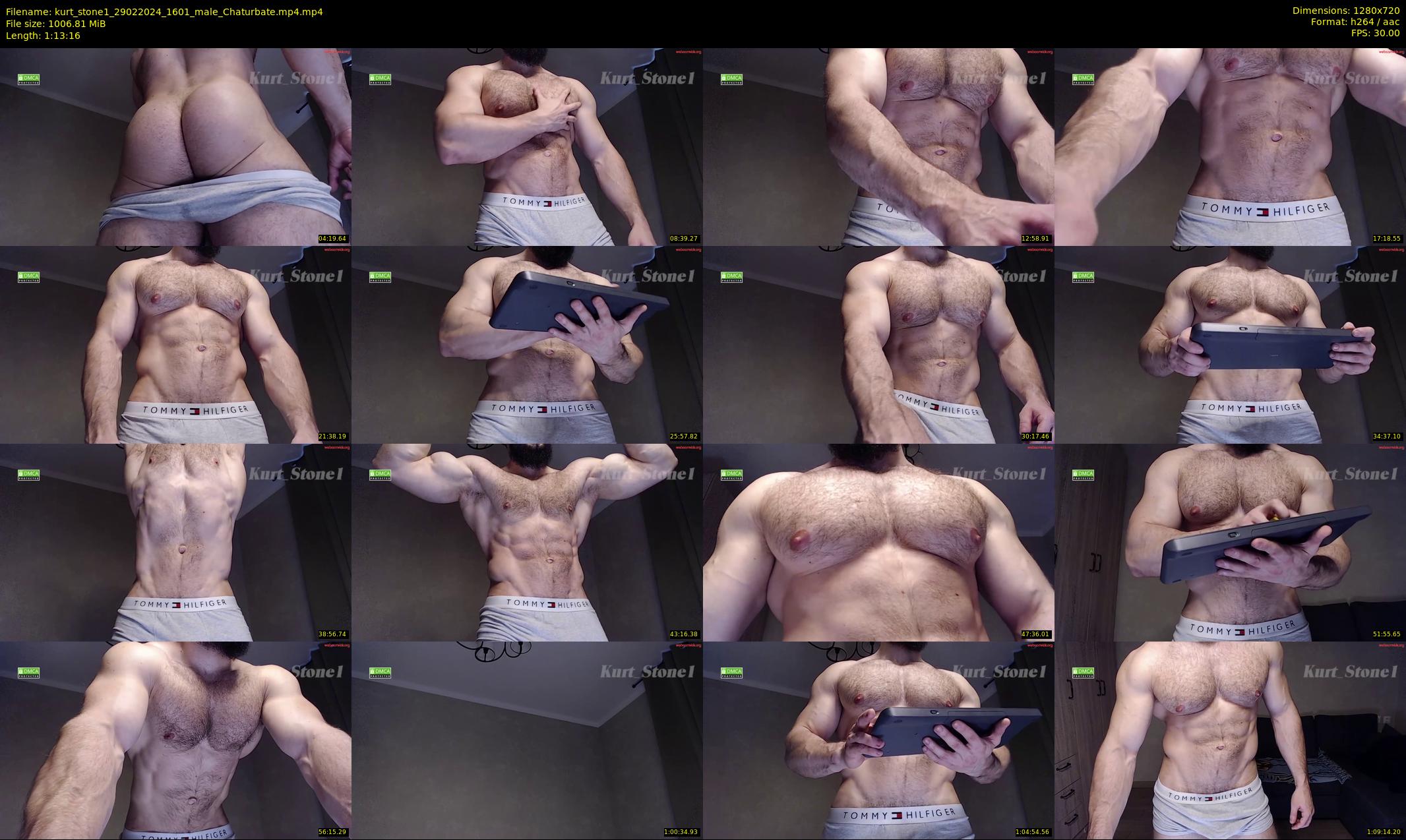 kurt_stone1 — 74 minute Chaturbate male cam show recording, 720p, Feb 29, 2024