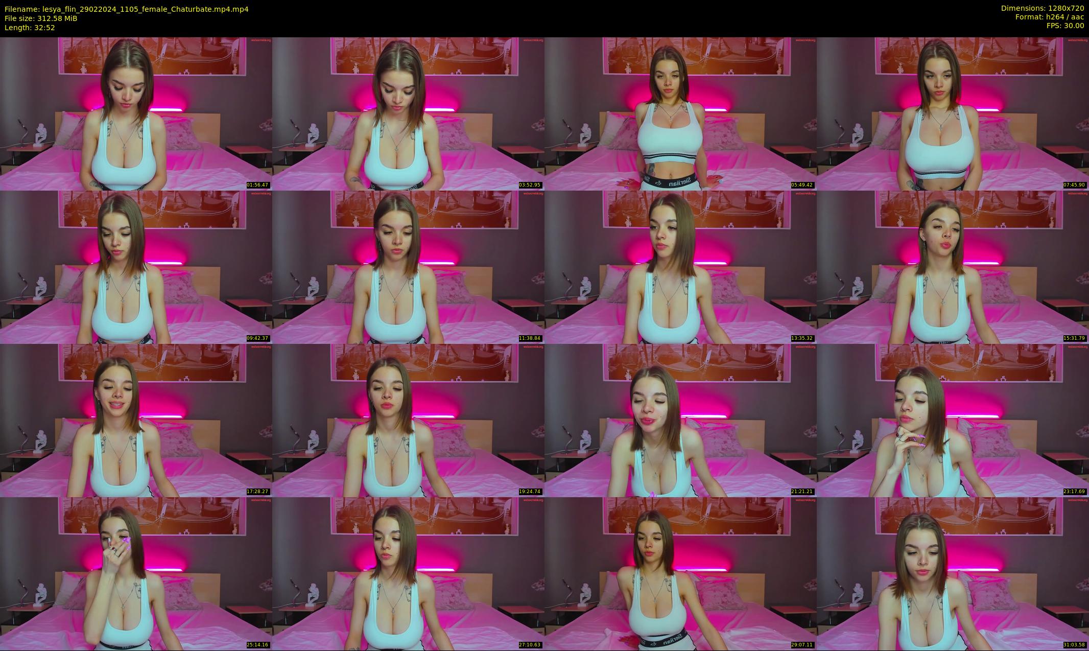 lesya_flin — 33 minute Chaturbate female cam show recording, 720p, Feb 29, 2024