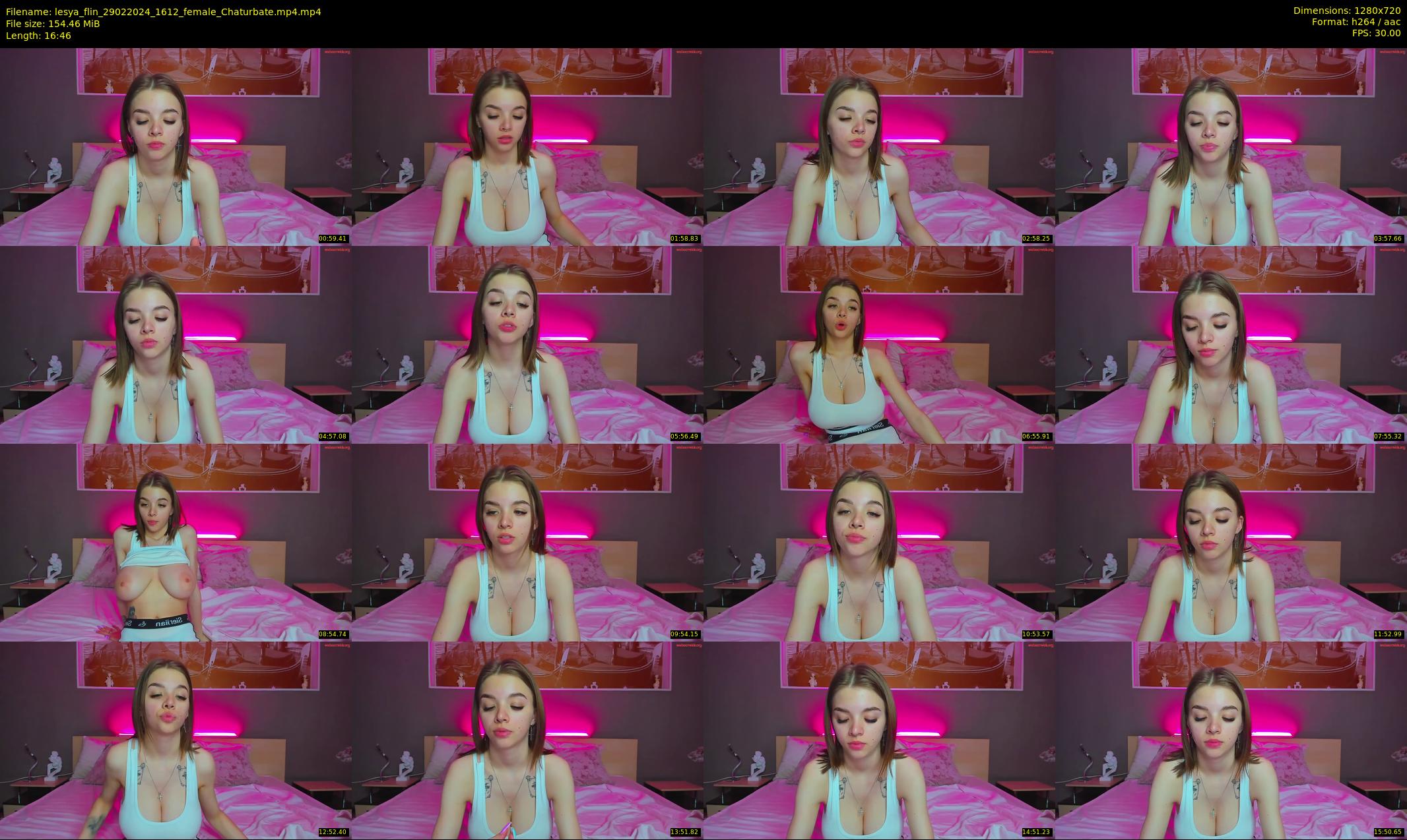 lesya_flin — 17 minute Chaturbate female cam show recording, 720p, Feb 29, 2024