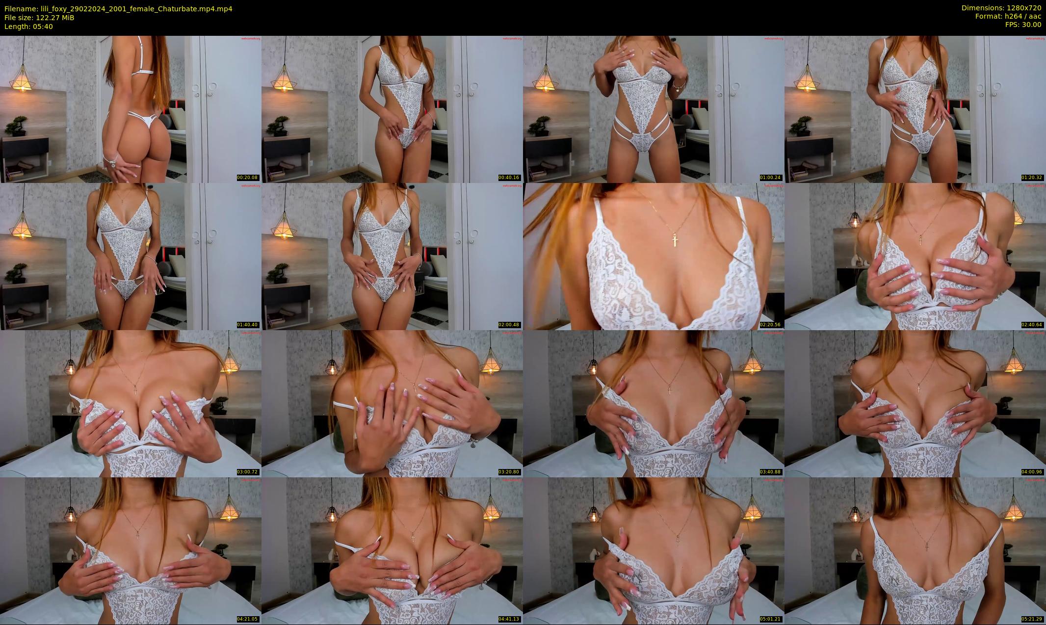 lili_foxy — 6 minute Chaturbate female cam show recording, 720p, Feb 29, 2024