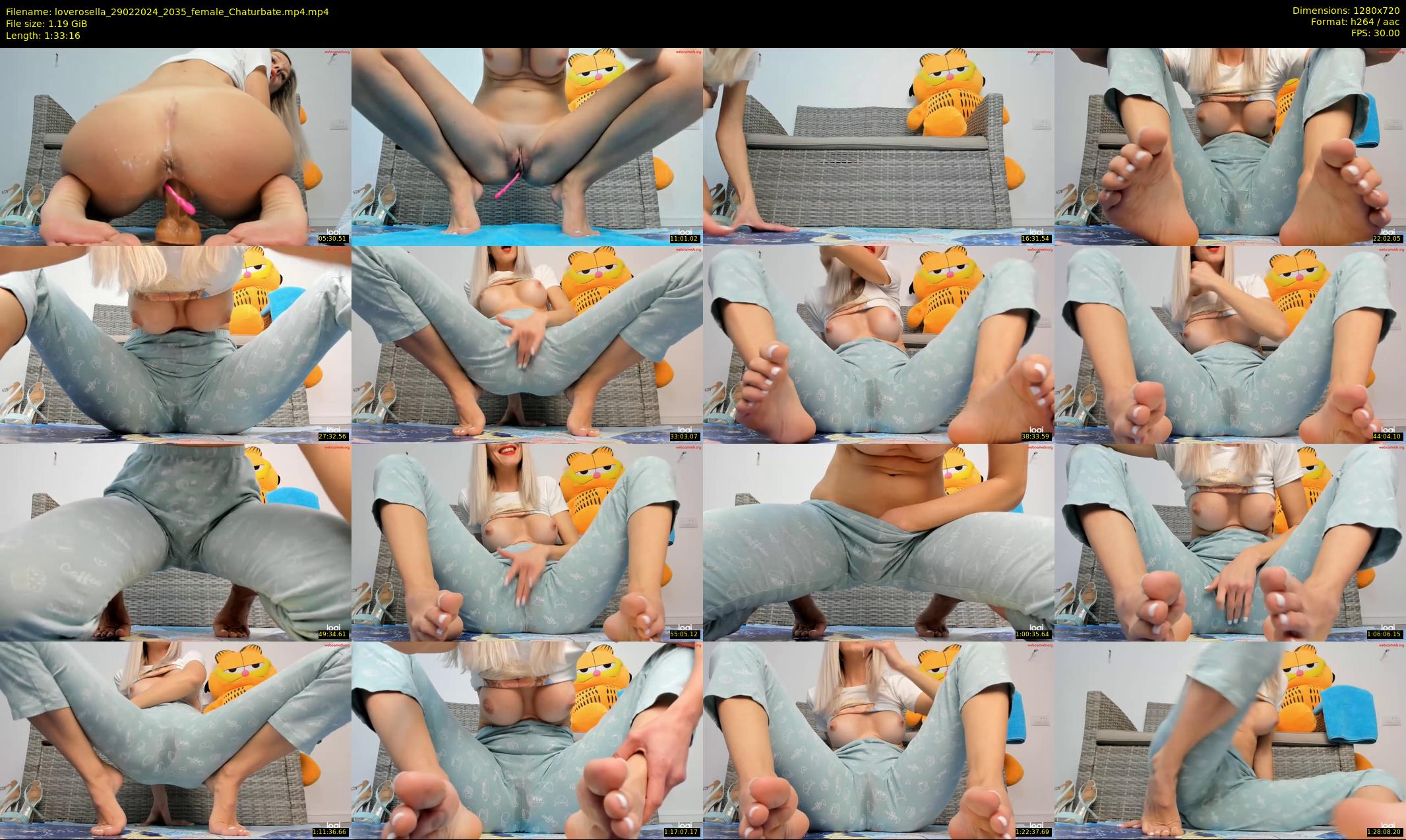 loverosella — 94 minute Chaturbate female cam show recording, 720p, Feb 29, 2024