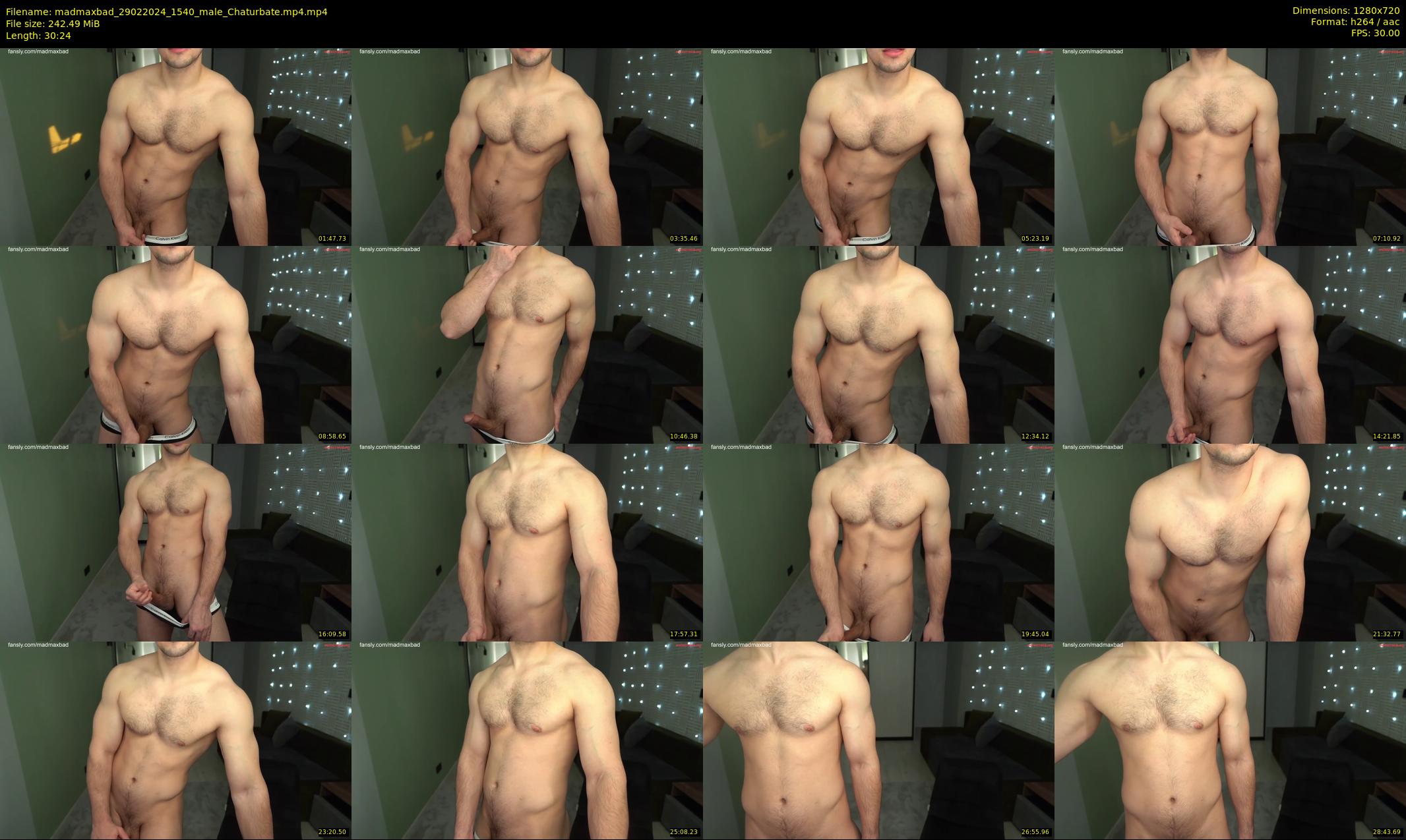 madmaxbad — 31 minute Chaturbate male cam show recording, 720p, Feb 29, 2024
