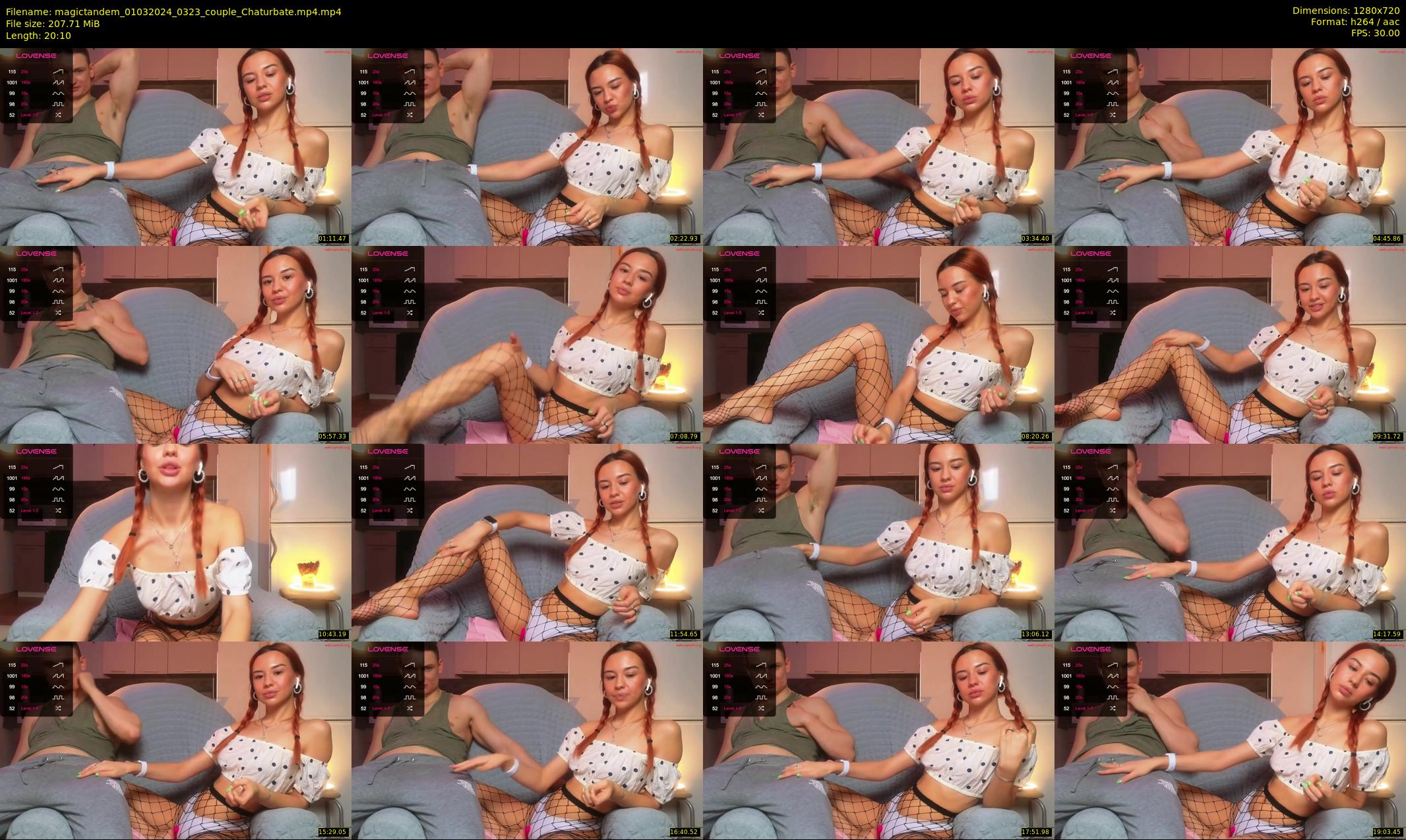 magictandem — 21 minute Chaturbate couple cam show recording, 720p, Mar 1, 2024