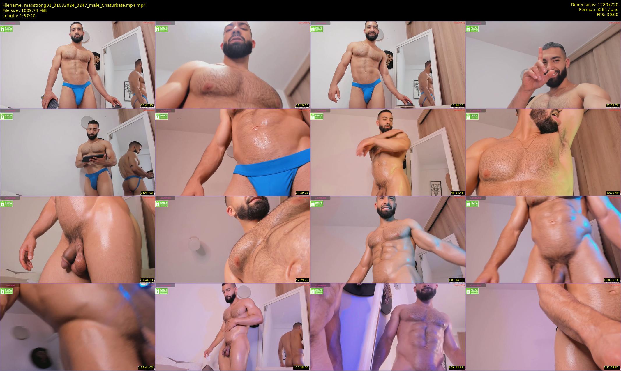 maxstrong01 — 98 minute Chaturbate male cam show recording, 720p, Mar 1, 2024