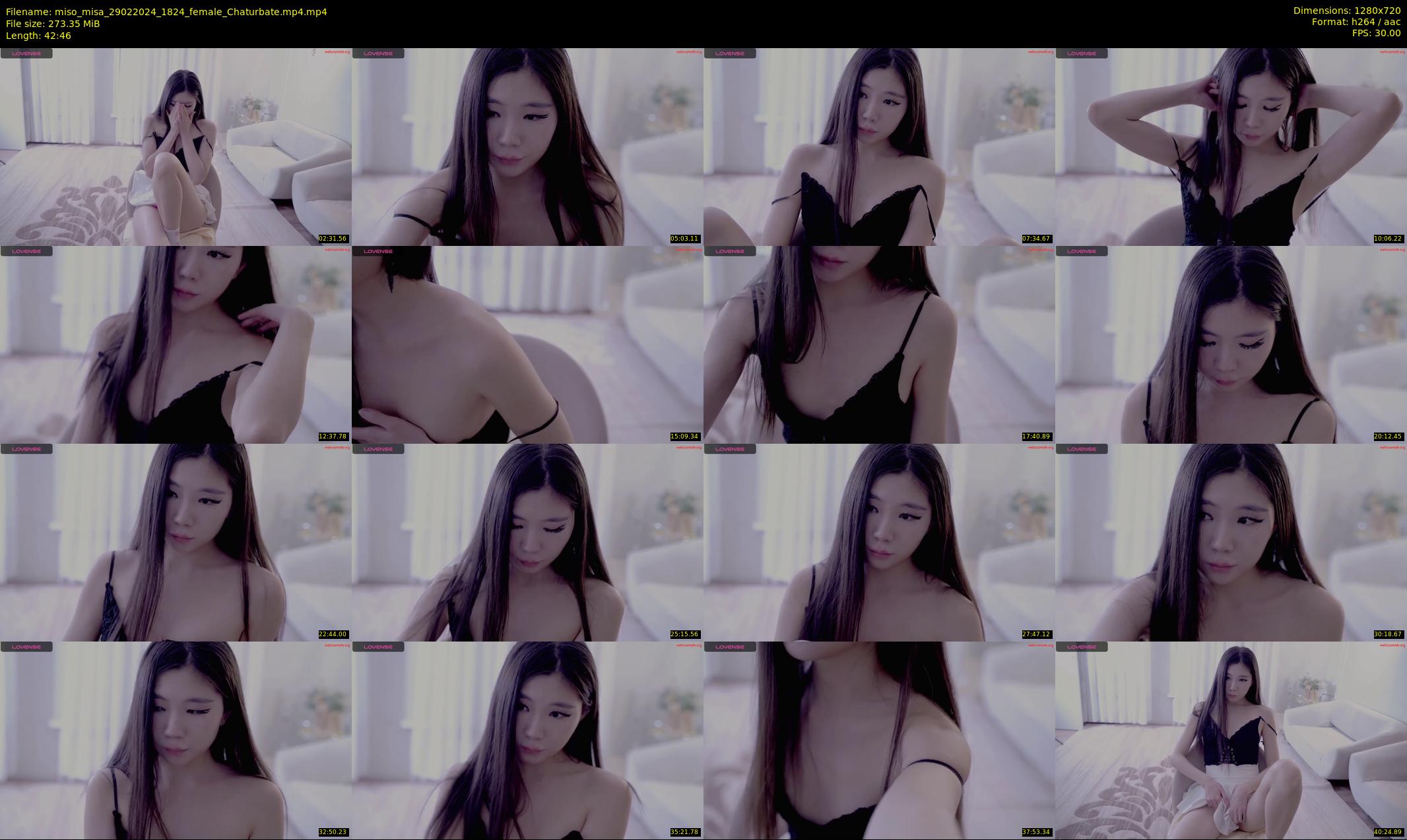 miso_misa — 43 minute Chaturbate female cam show recording, 720p, Feb 29, 2024
