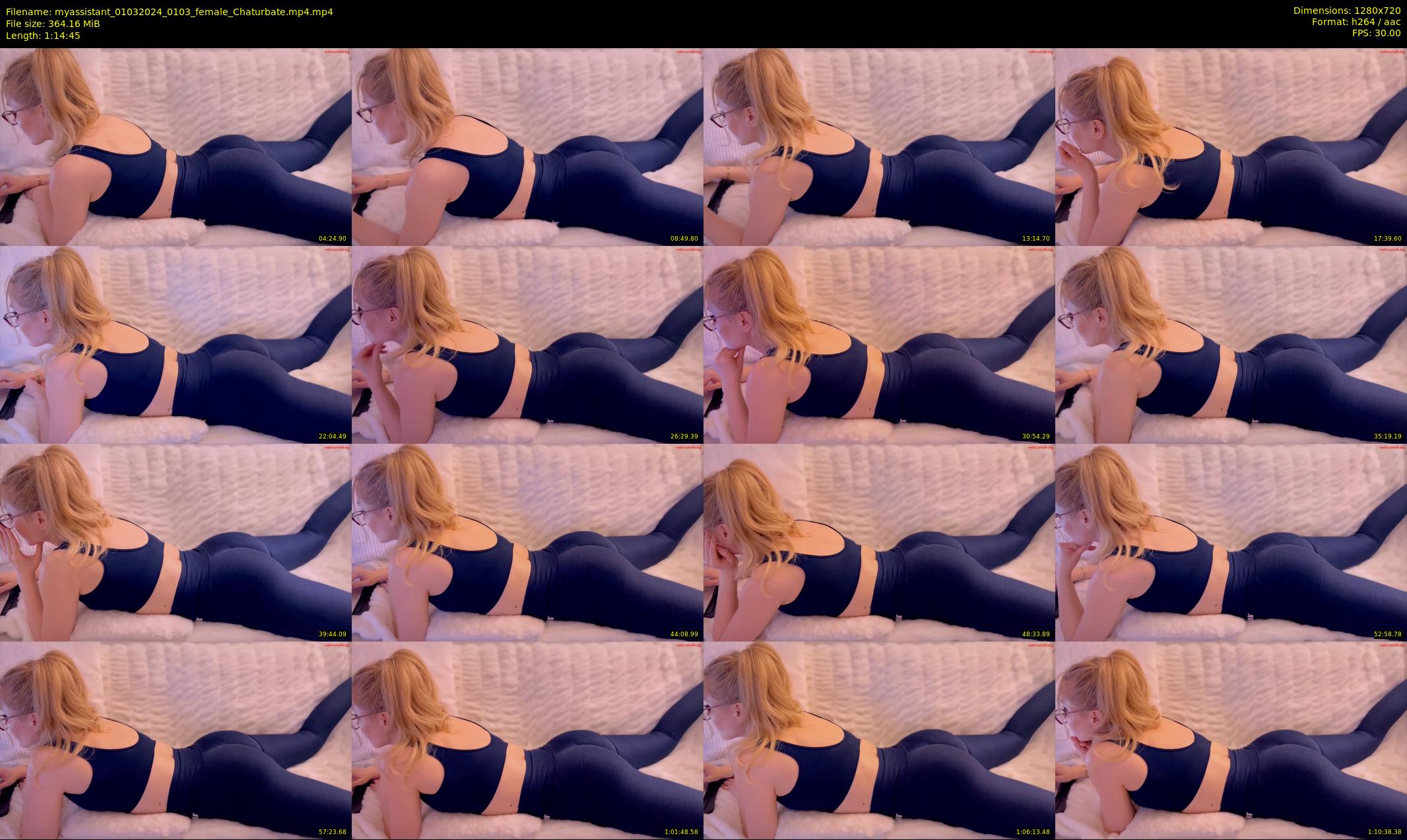 myassistant — 75 minute Chaturbate female cam show recording, 720p, Mar 1, 2024