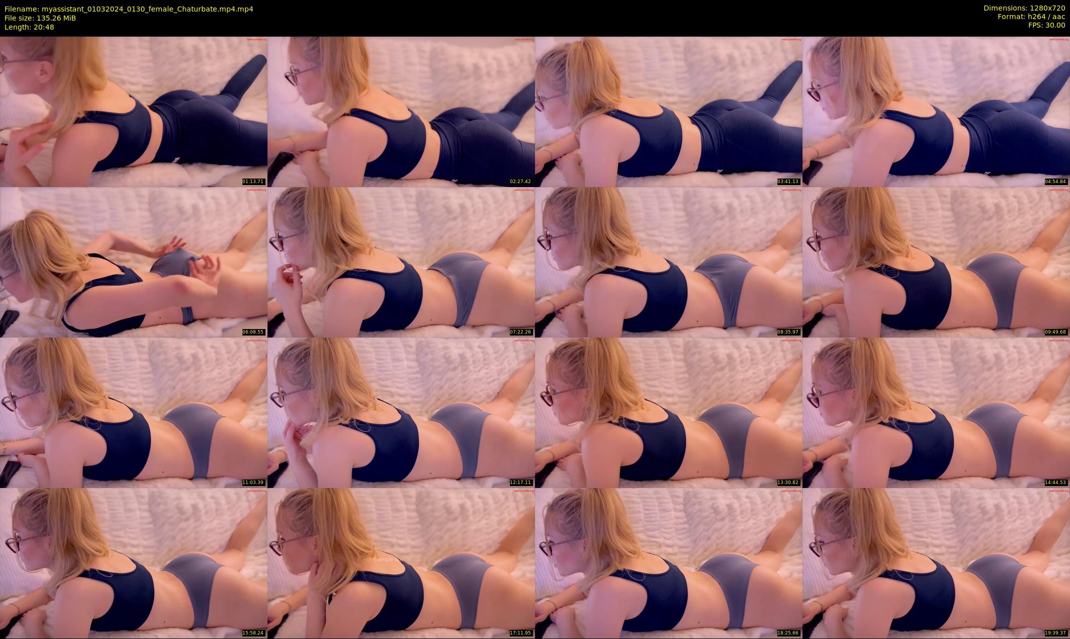 myassistant — 21 minute Chaturbate female cam show recording, 720p, Mar 1, 2024