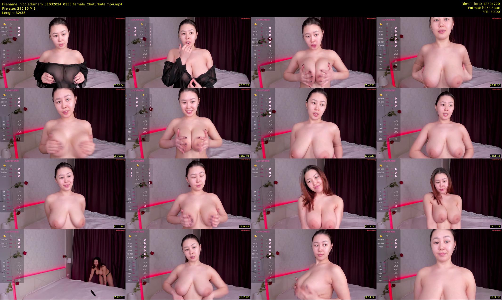 nicoledurham — 33 minute Chaturbate female cam show recording, 720p, Mar 1, 2024
