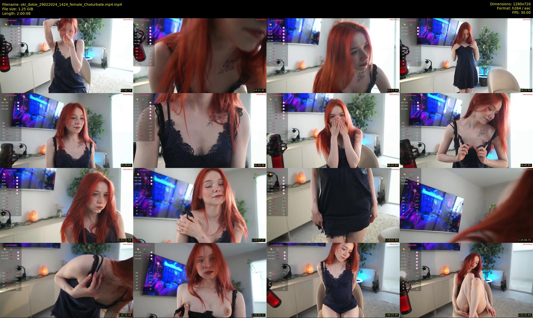 oki_dokie — 121 minute Chaturbate female cam show recording, 720p, Feb 29, 2024