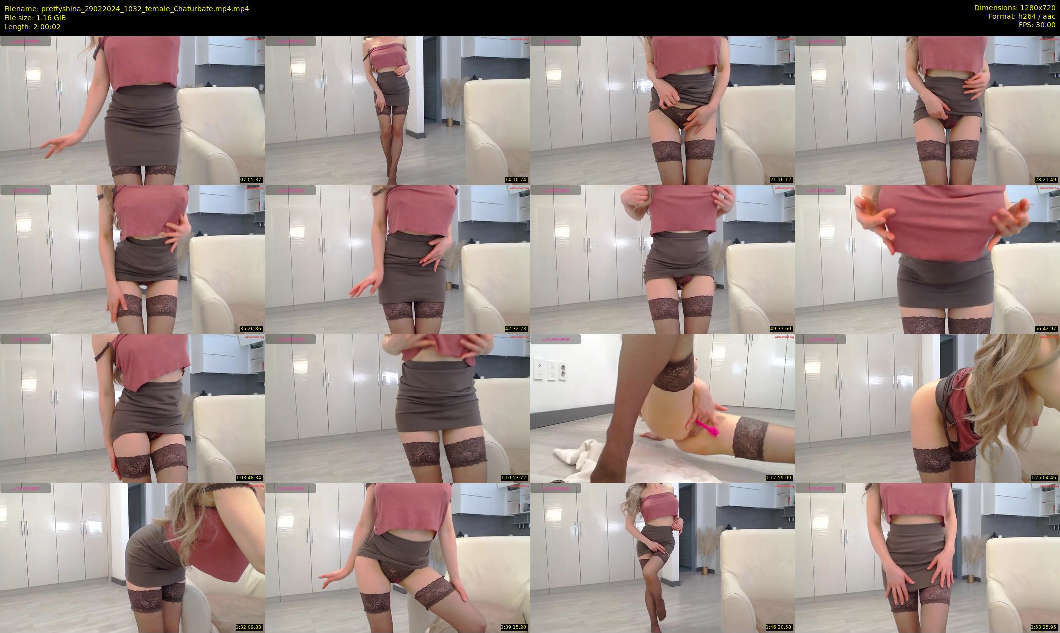 prettyshina — 121 minute Chaturbate female cam show recording, 720p, Feb 29, 2024