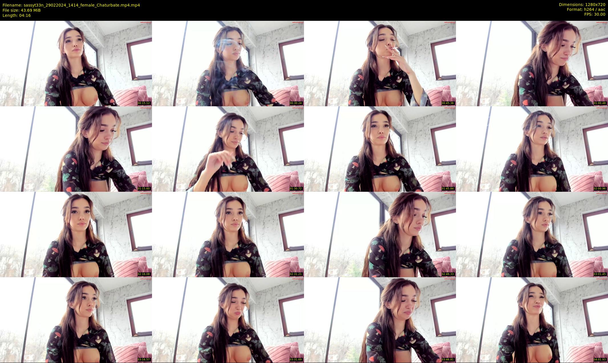 sassyt33n — 5 minute Chaturbate female cam show recording, 720p, Feb 29, 2024
