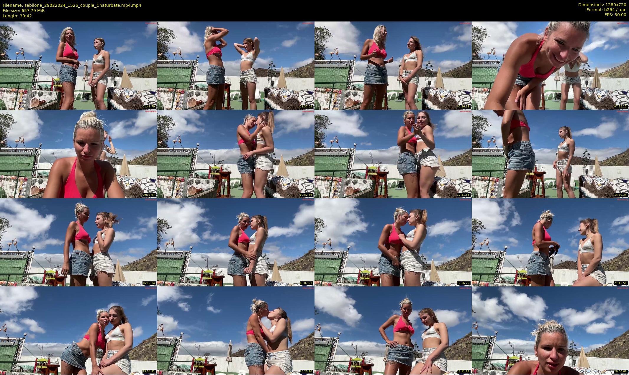 sebilone — 31 minute Chaturbate couple cam show recording, 720p, Feb 29, 2024