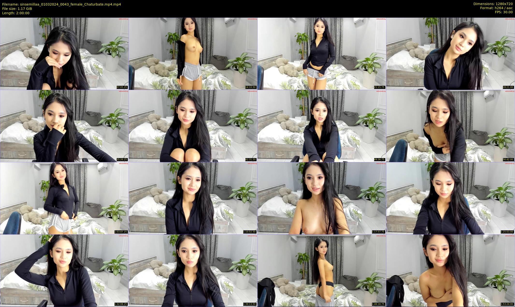 sinsemillaa — 120 minute Chaturbate female cam show recording, 720p, Mar 1, 2024