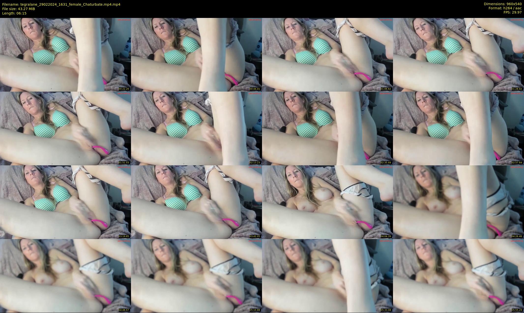 tegralane — 7 minute Chaturbate female cam show recording, 480p, Feb 29, 2024