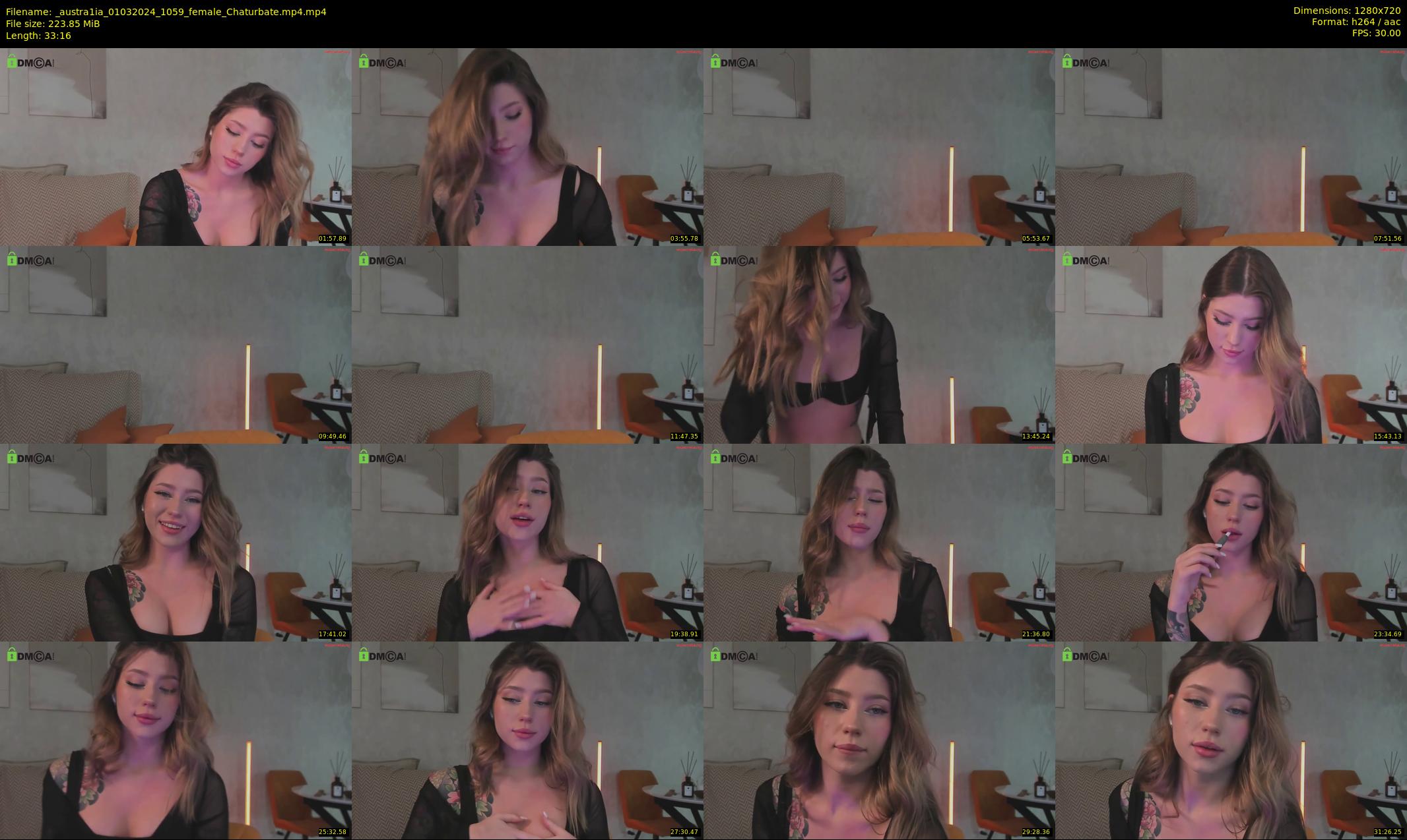 _austra1ia — 34 minute Chaturbate female cam show recording, 720p, Mar 1, 2024