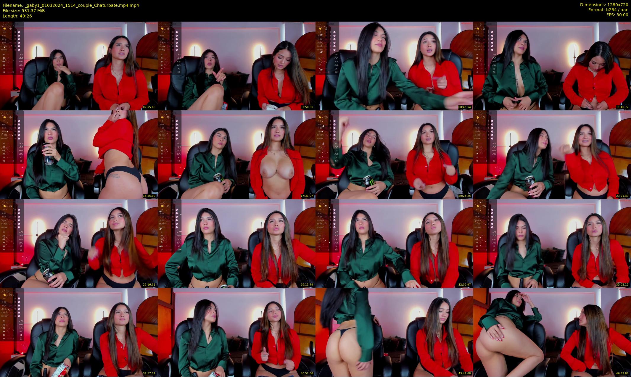 _gaby1 — 50 minute Chaturbate female cam show recording, 720p, Mar 1, 2024