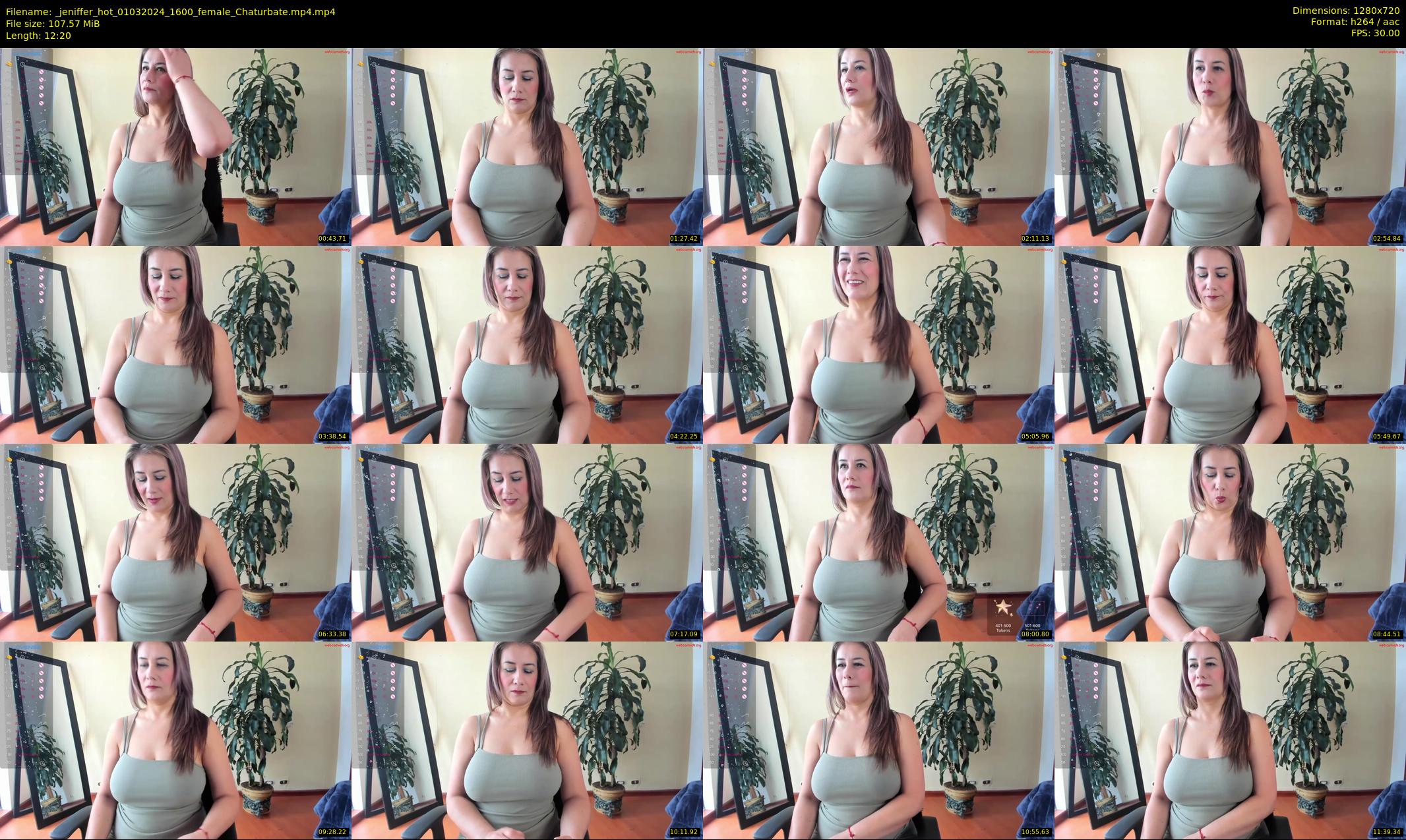 _jeniffer_hot — 13 minute Chaturbate female cam show recording, 720p, Mar 1, 2024