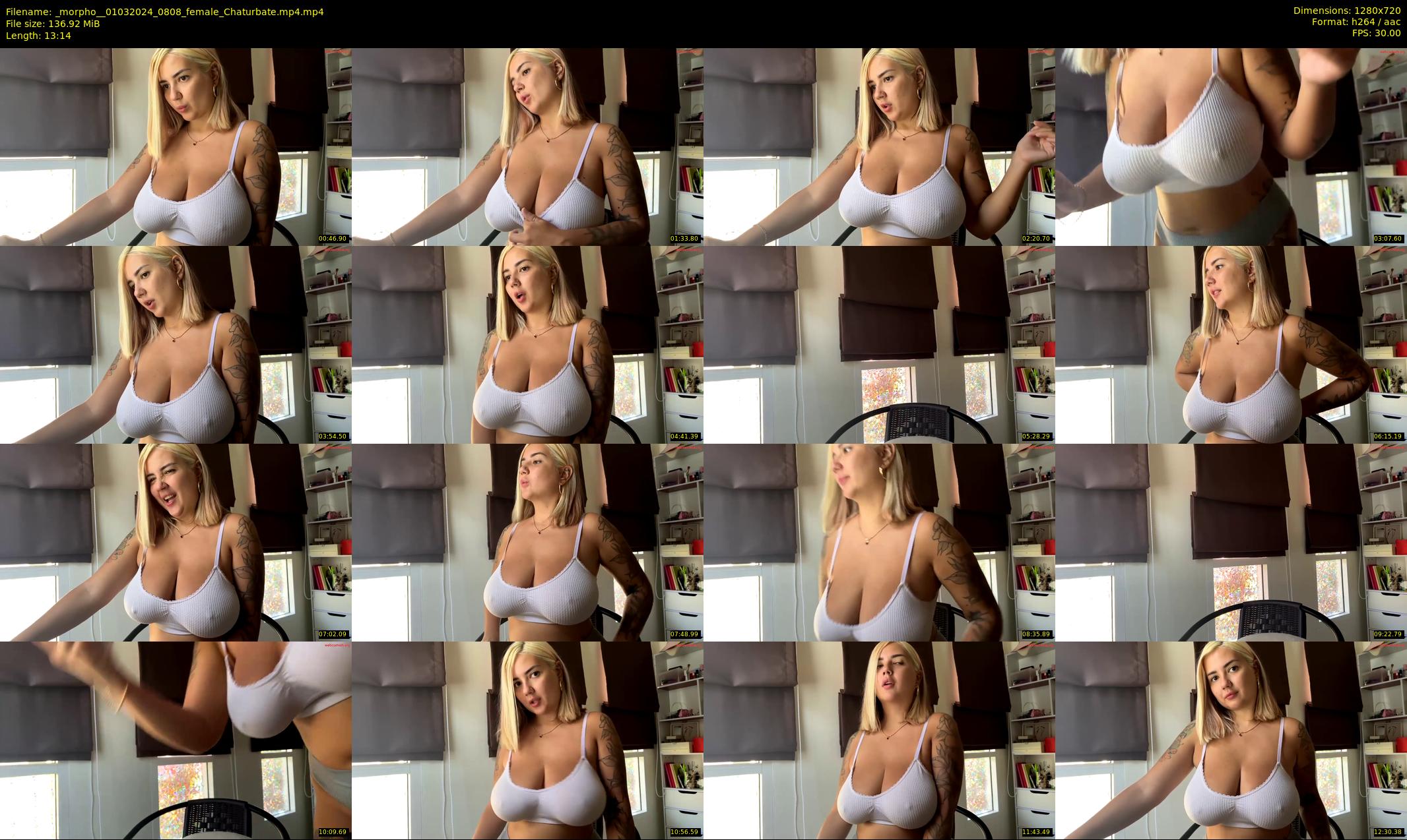 _morpho_ — 14 minute Chaturbate female cam show recording, 720p, Mar 1, 2024