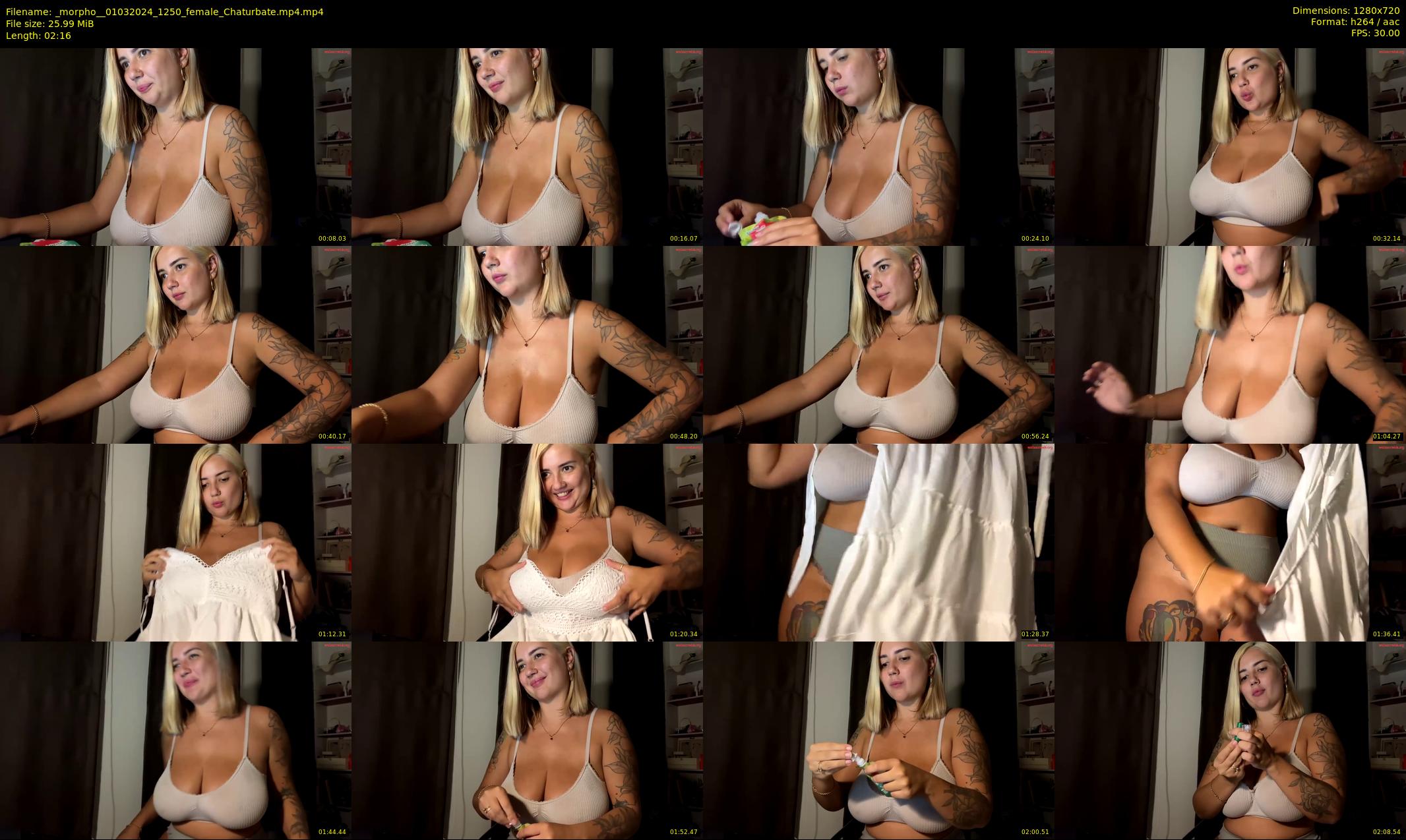 _morpho_ — 3 minute Chaturbate female cam show recording, 720p, Mar 1, 2024