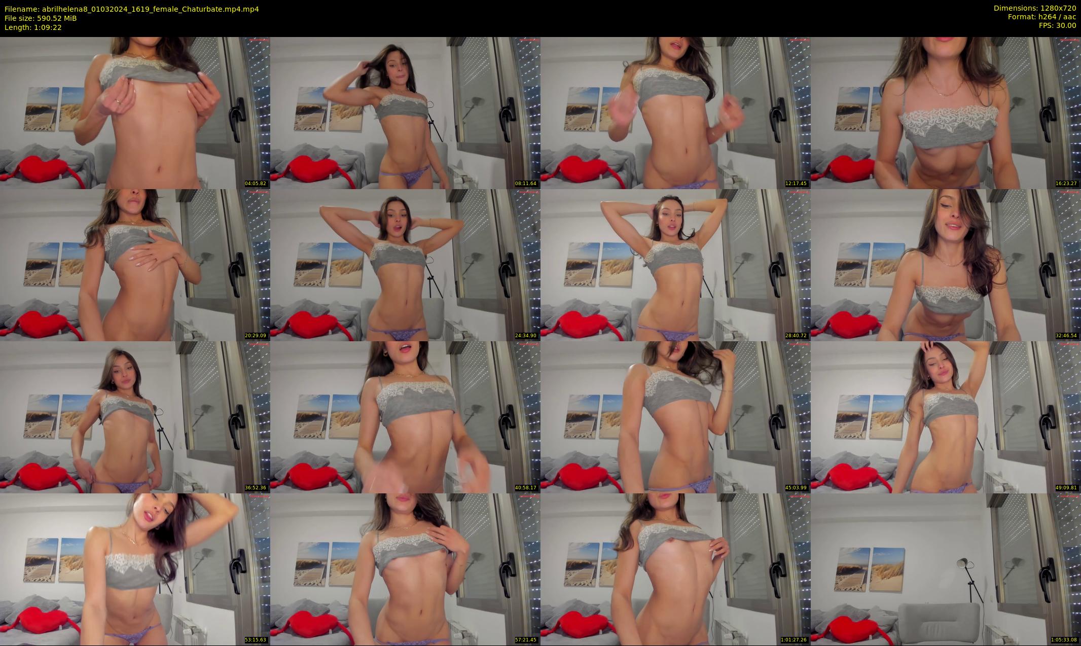abrilhelena8 — 70 minute Chaturbate female cam show recording, 720p, Mar 1, 2024