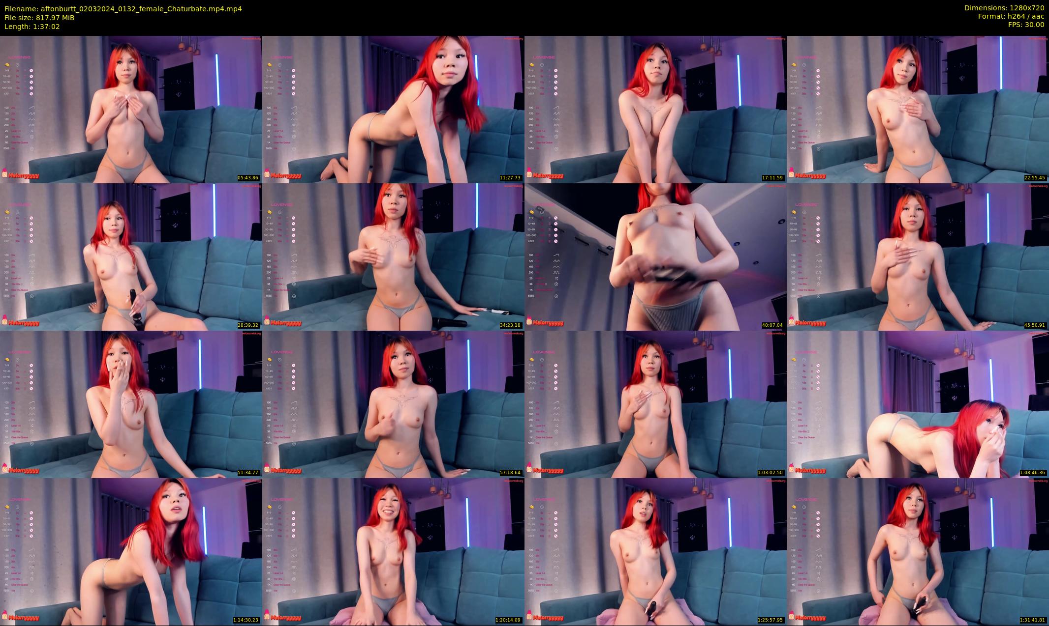 aftonburtt — 98 minute Chaturbate female cam show recording, 720p, Mar 2, 2024