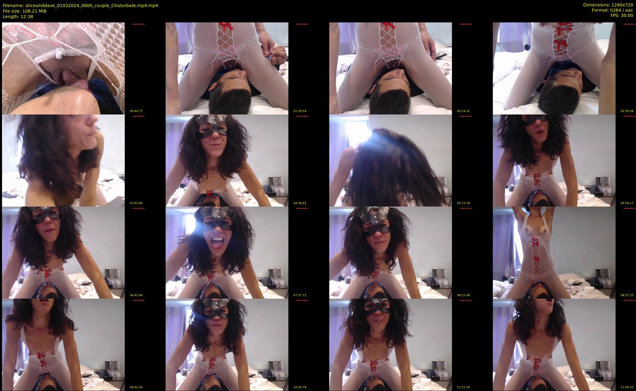 aliceanddave — 13 minute Chaturbate couple cam show recording, 720p, Mar 1, 2024