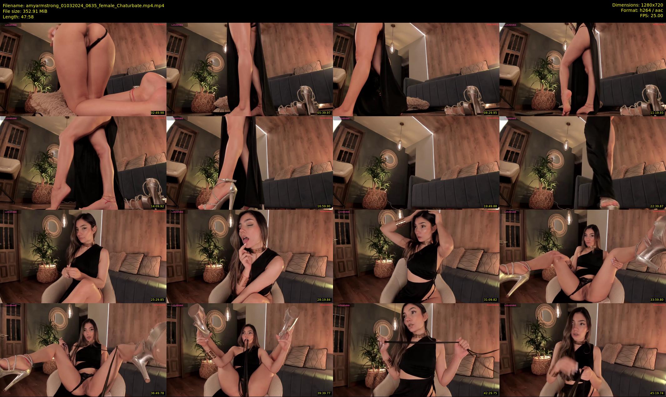 amyarmstrong — 48 minute Chaturbate female cam show recording, 720p, Mar 1, 2024