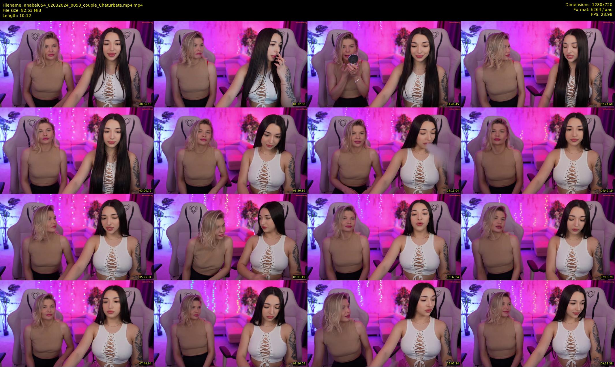 anabel054 — 11 minute Chaturbate female cam show recording, 720p, Mar 2, 2024