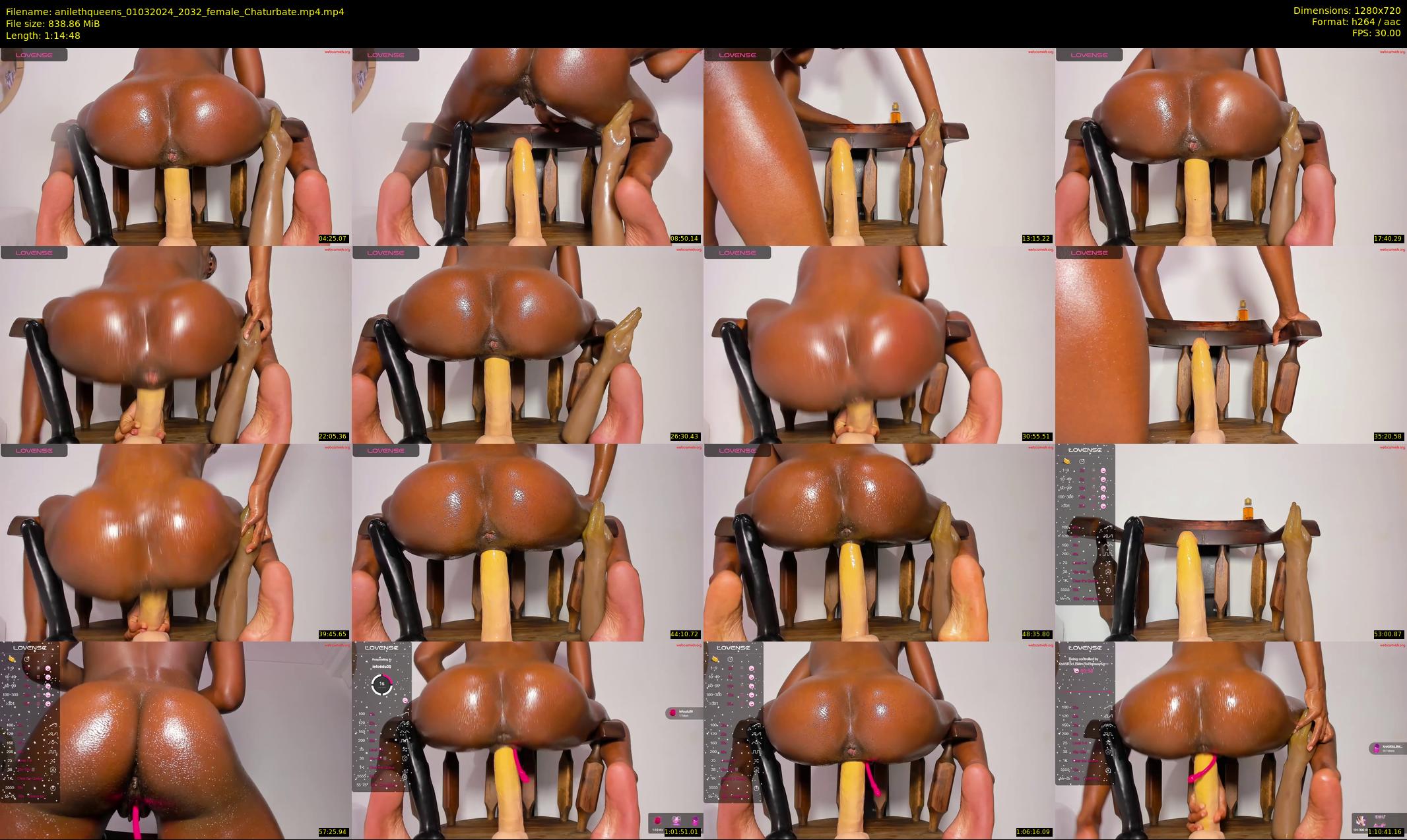 anilethqueens — 75 minute Chaturbate female cam show recording, 720p, Mar 1, 2024