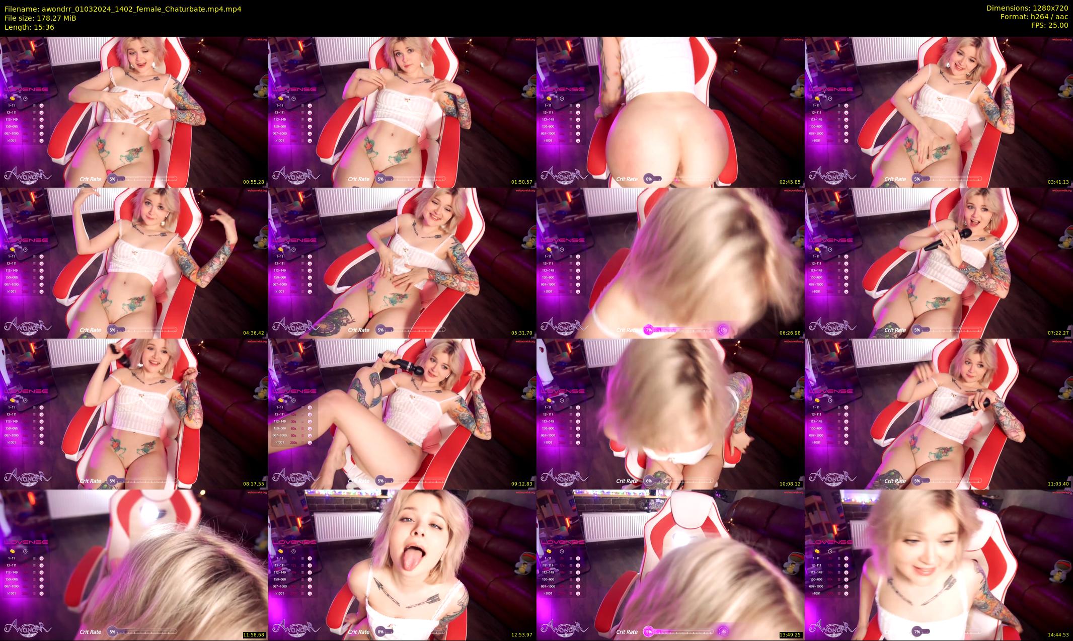 awondrr — 16 minute Chaturbate female cam show recording, 720p, Mar 1, 2024