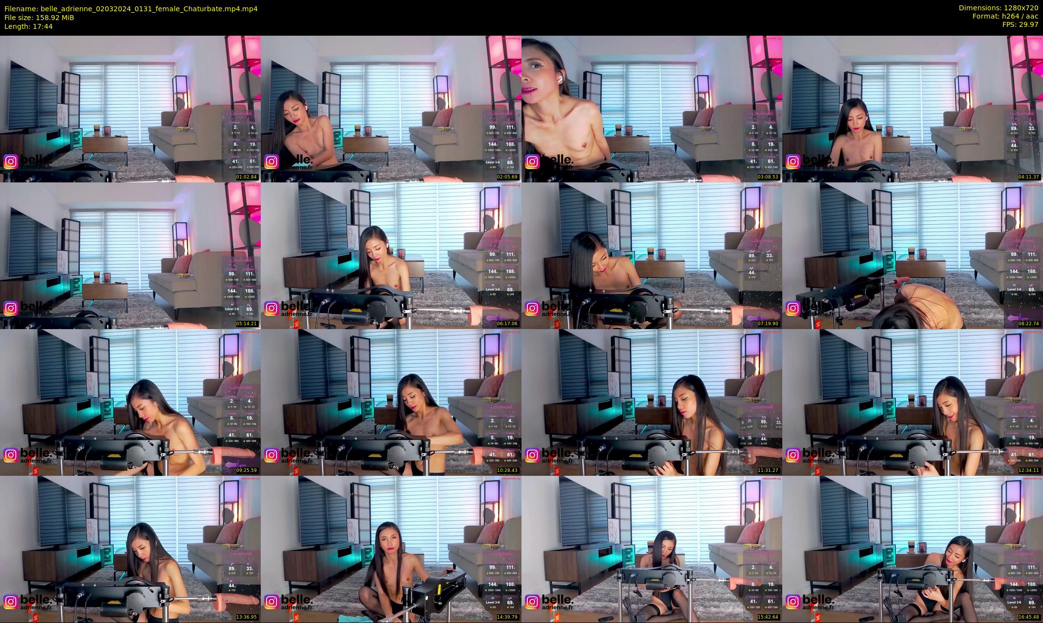 belle_adrienne — 18 minute Chaturbate couple cam show recording, 720p, Mar 2, 2024